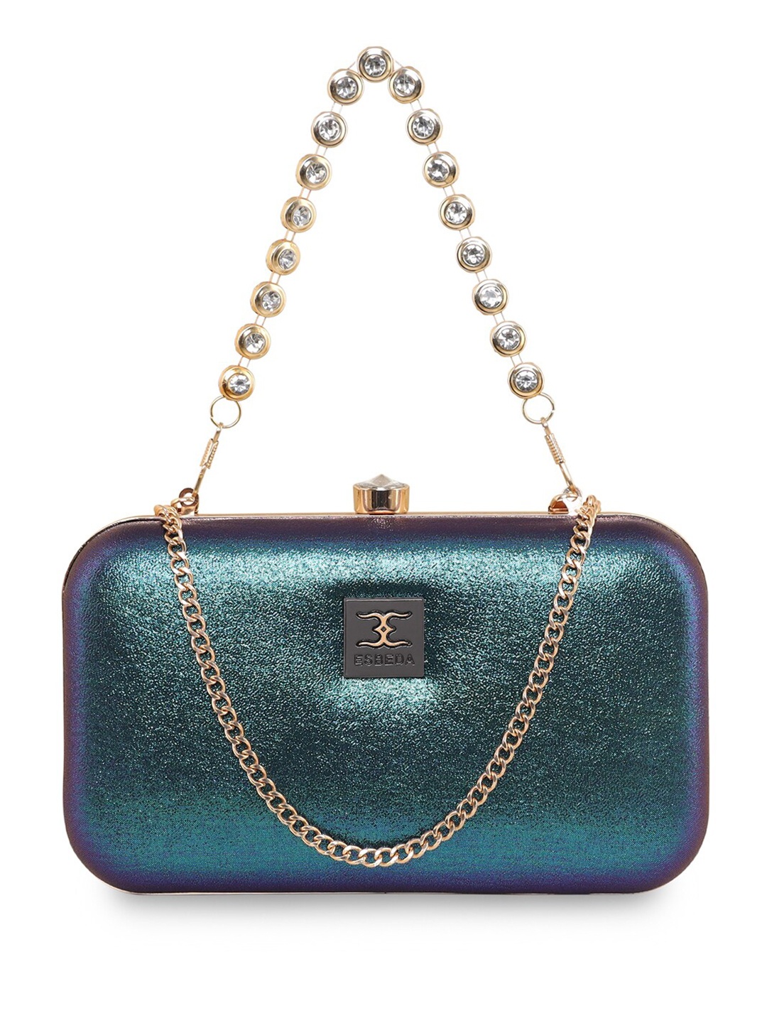 ESBEDA Embellished Box Clutch, Blue