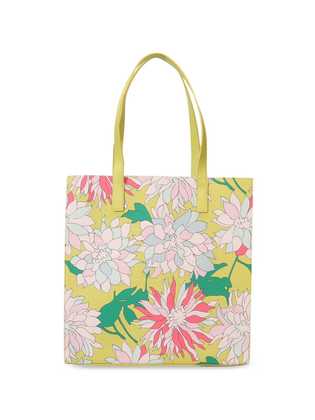 

Ted Baker Floral Printed Shopper Tote Bag, Yellow