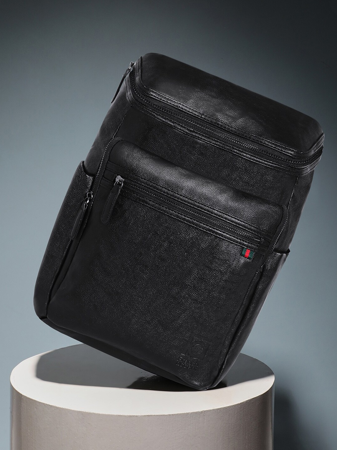 

French Accent Men Adventure Backpack, Black