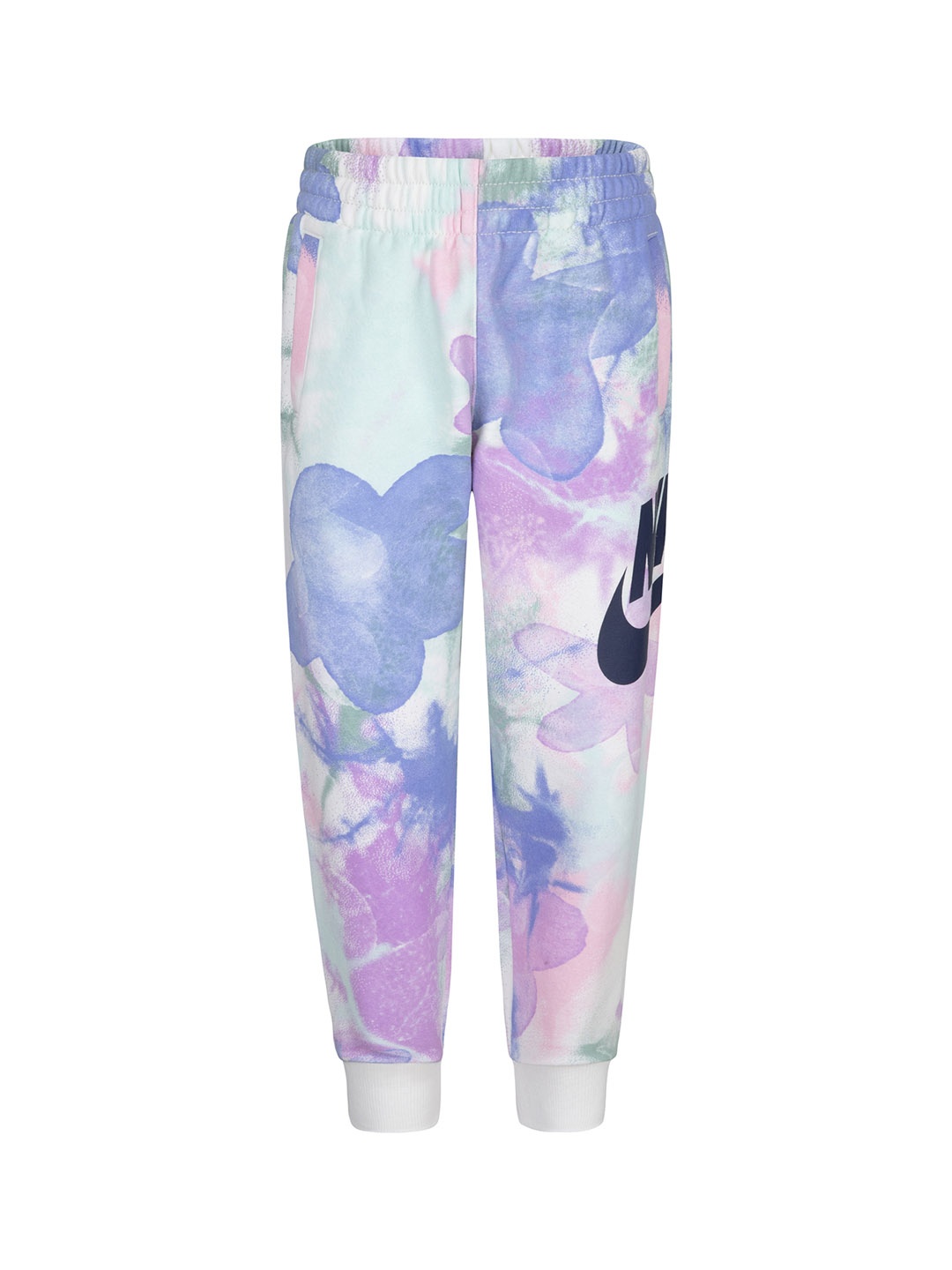 

Nike Girls Tie & Dye Printed Relaxed-Fit Joggers, Purple