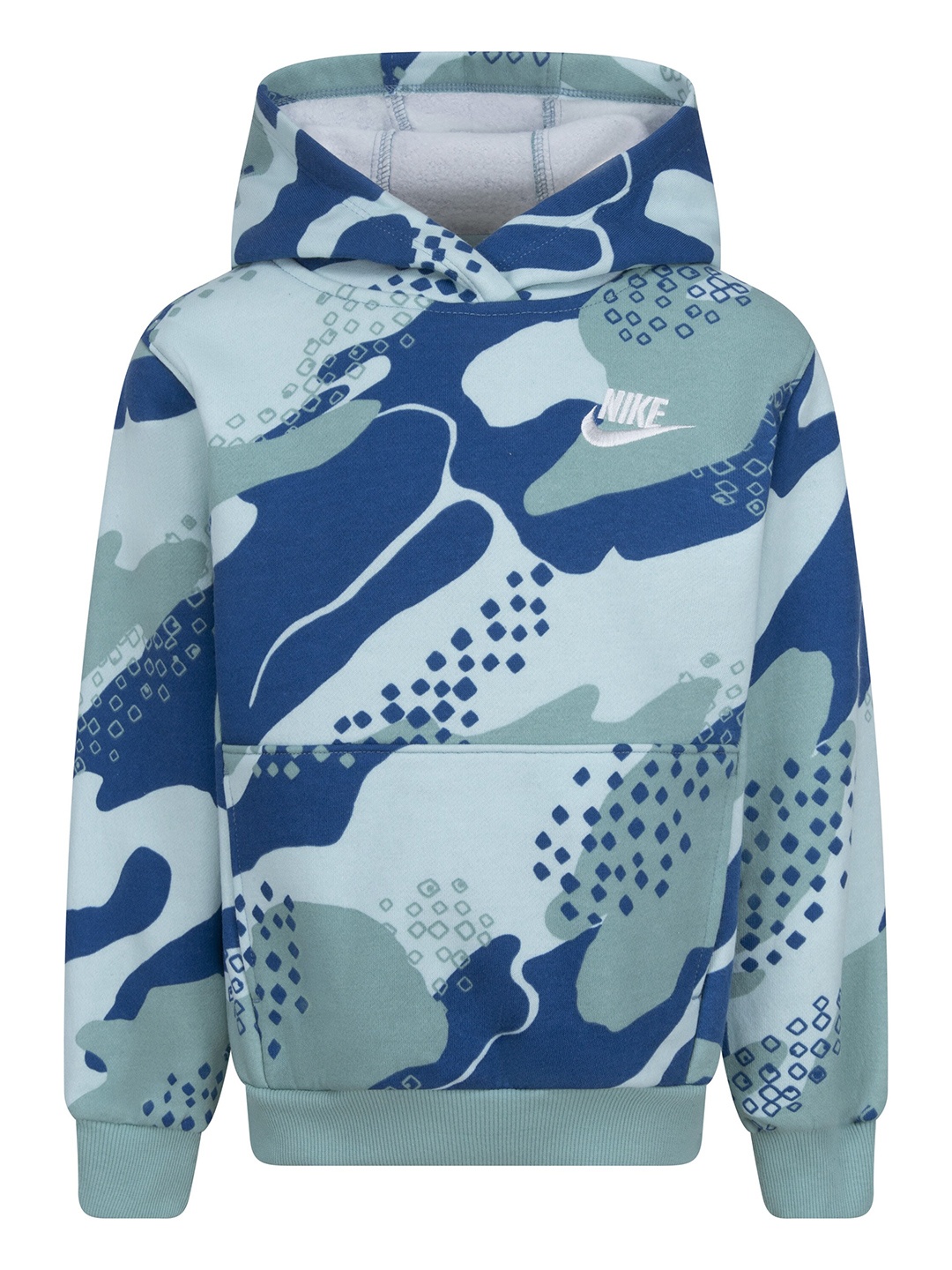

Nike Boys Printed Hooded Sweatshirt, Blue