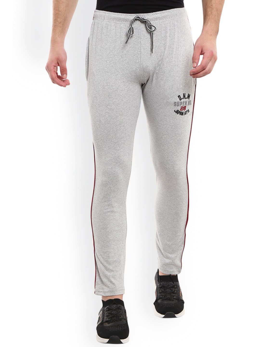 

V-Mart Men Single Jersey Cotton Track Pants, Grey