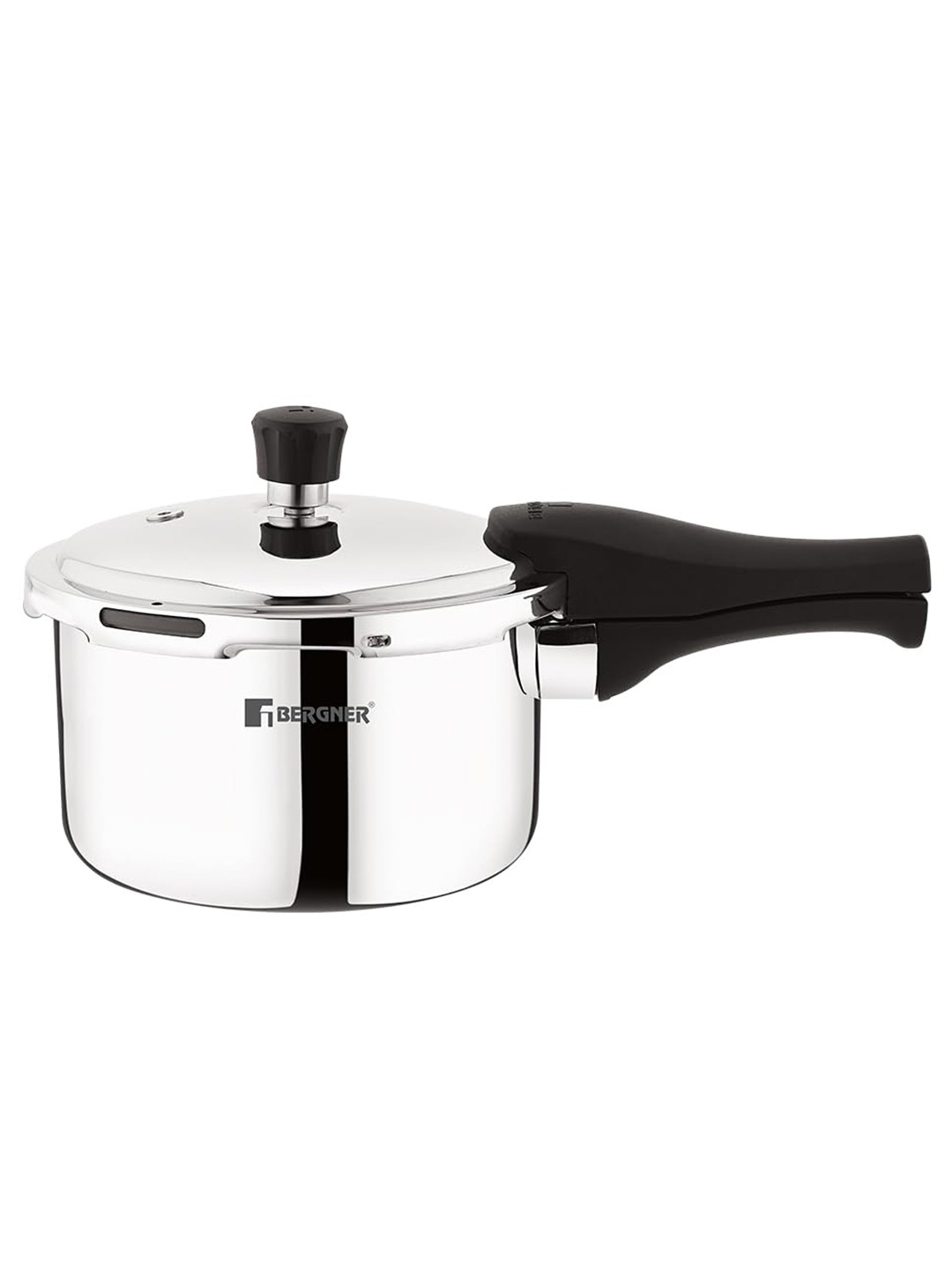 

BERGNER Trimax Stainless Steel Pressure Cooker with Outer Lid, Silver