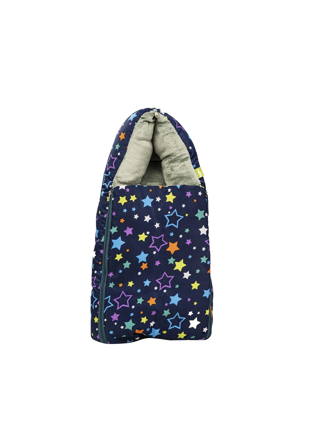 

BAYBEE Little Max Printed Cotton 3 In 1 Baby Sleeping Bed, Green
