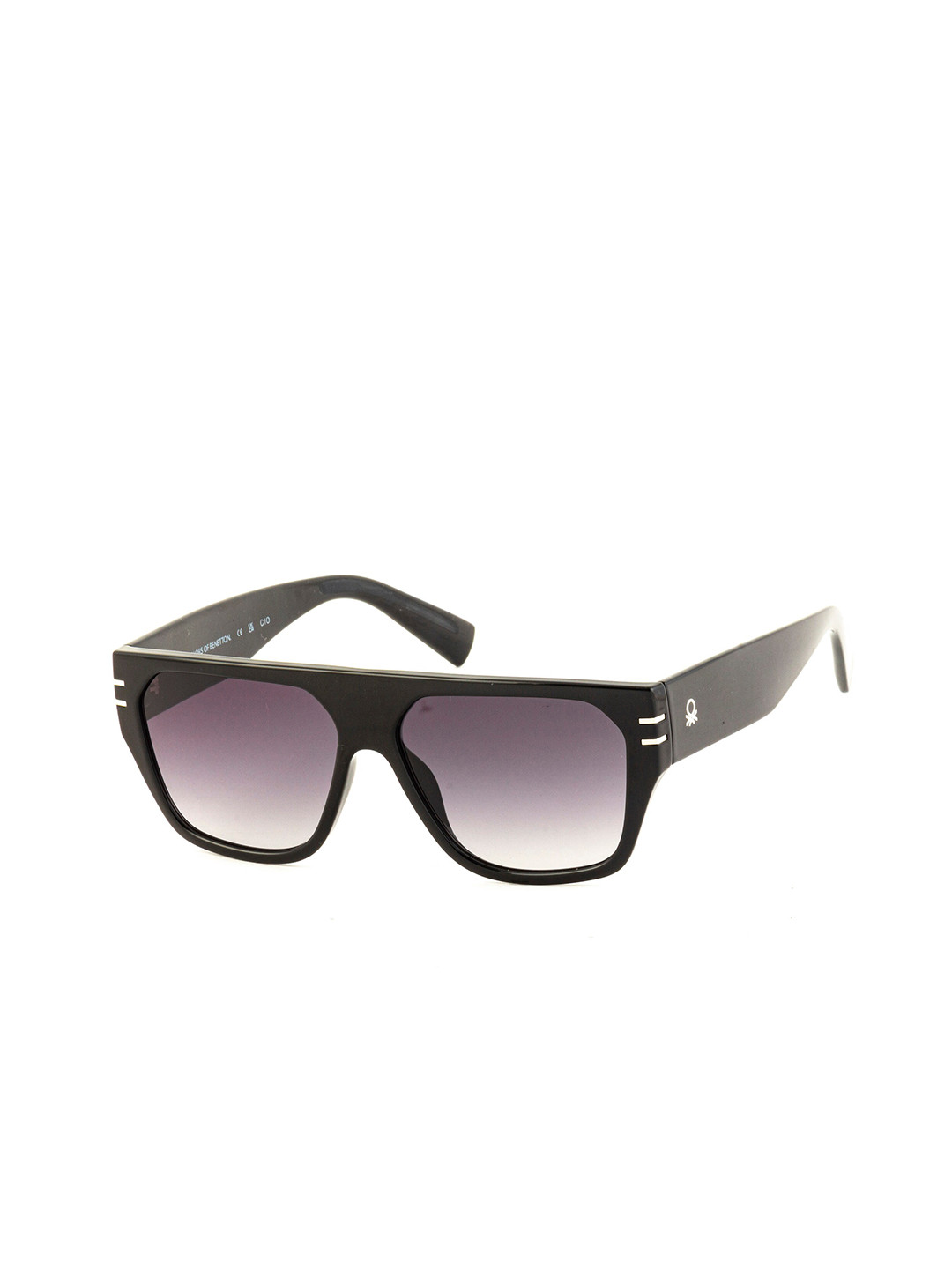 

United Colors of Benetton Men Square Sunglasses With UV Protected Lens-BES23510, Purple