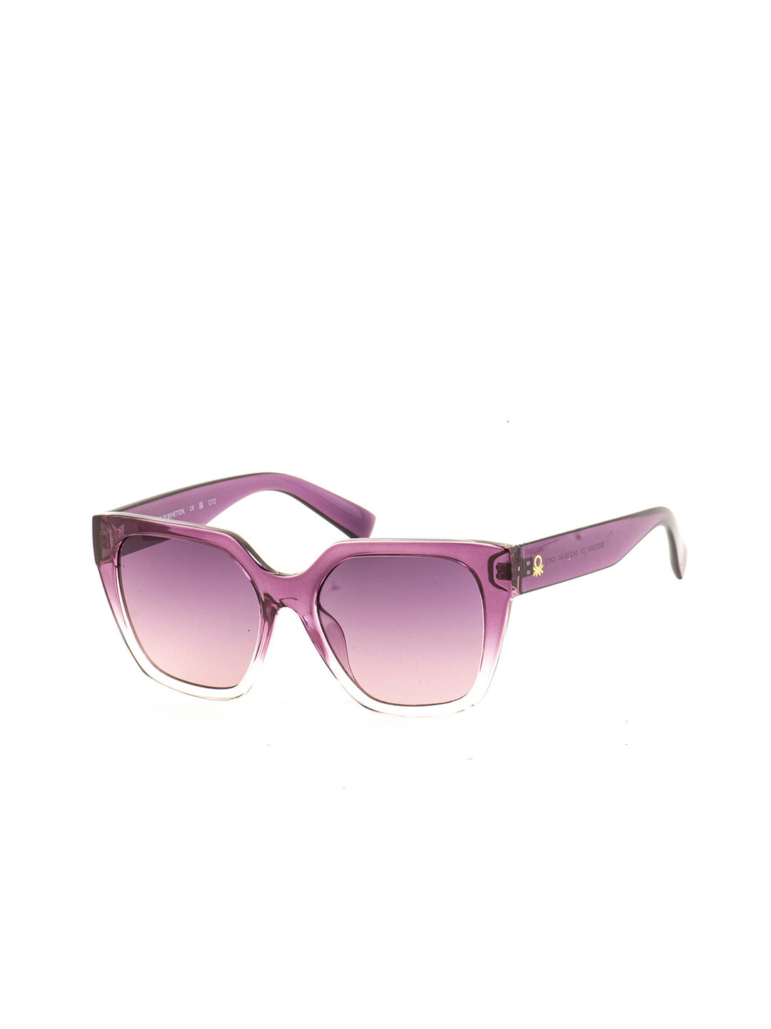 

United Colors of Benetton Women Cateye Sunglasses With UV Protected Lens BES23503 C1, Purple
