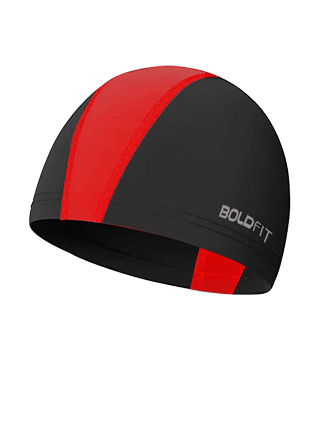 

BOLDFIT Chlorine Proof Breathable Swimming Cap, Black