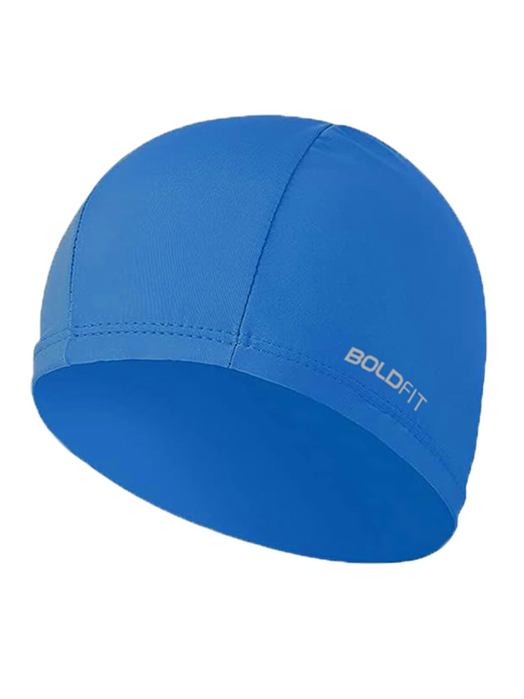 

BOLDFIT Chlorine Proof Breathable Swimming Cap, Blue