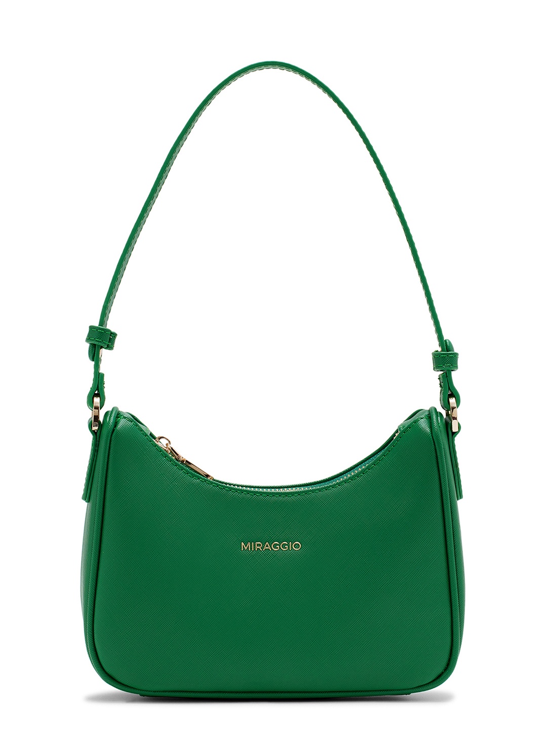 

MIRAGGIO Solid Shoulder Bag, Green