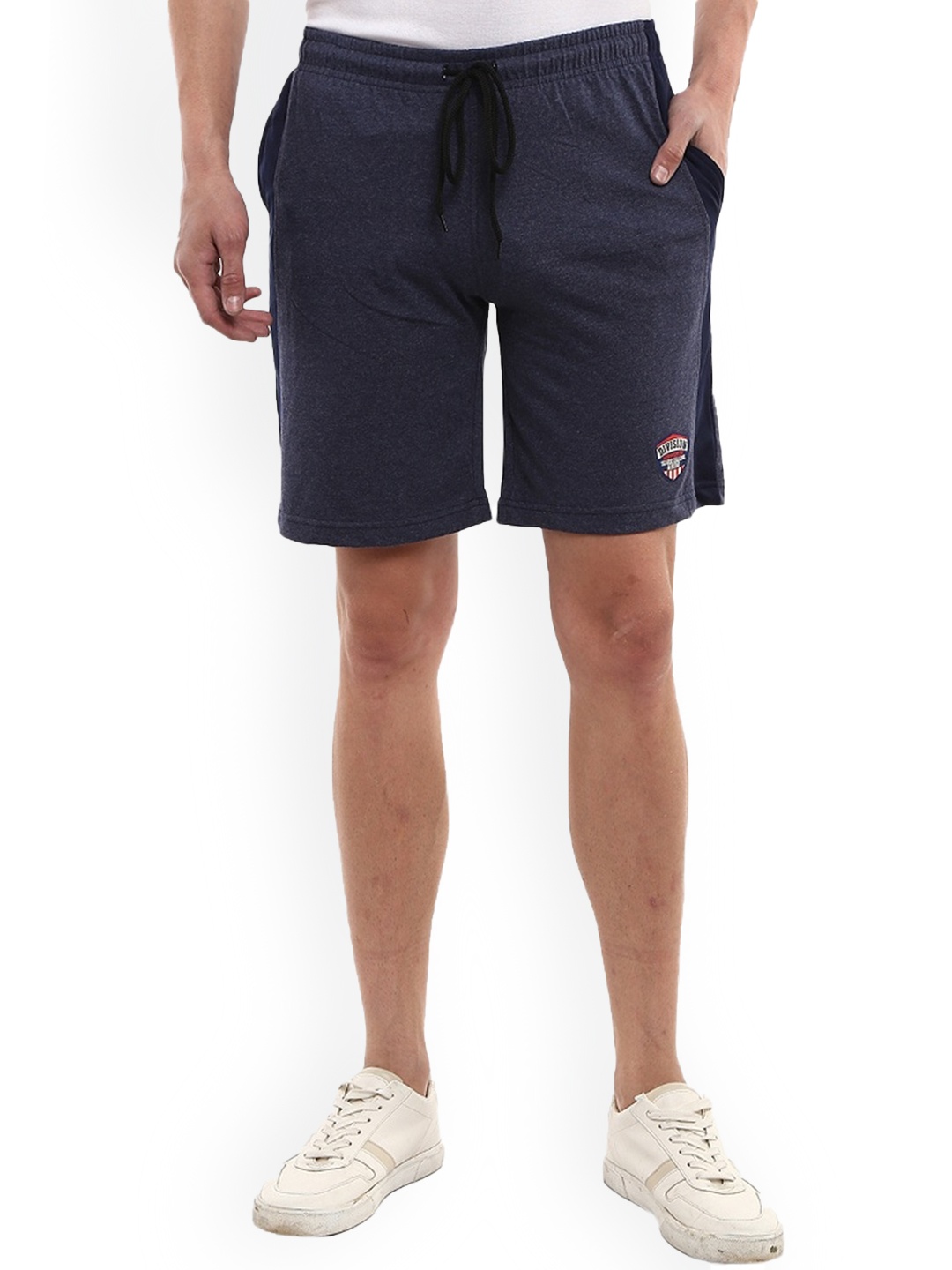 

V-Mart Men Mid-Rise Cotton Shorts, Grey