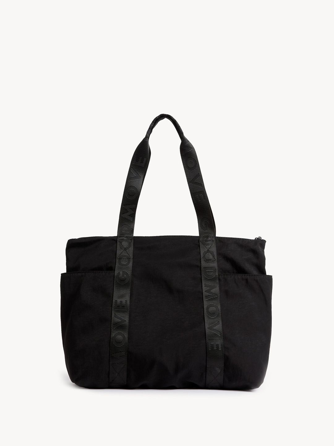 

Marks & Spencer PU Shopper Tote Bag, Black