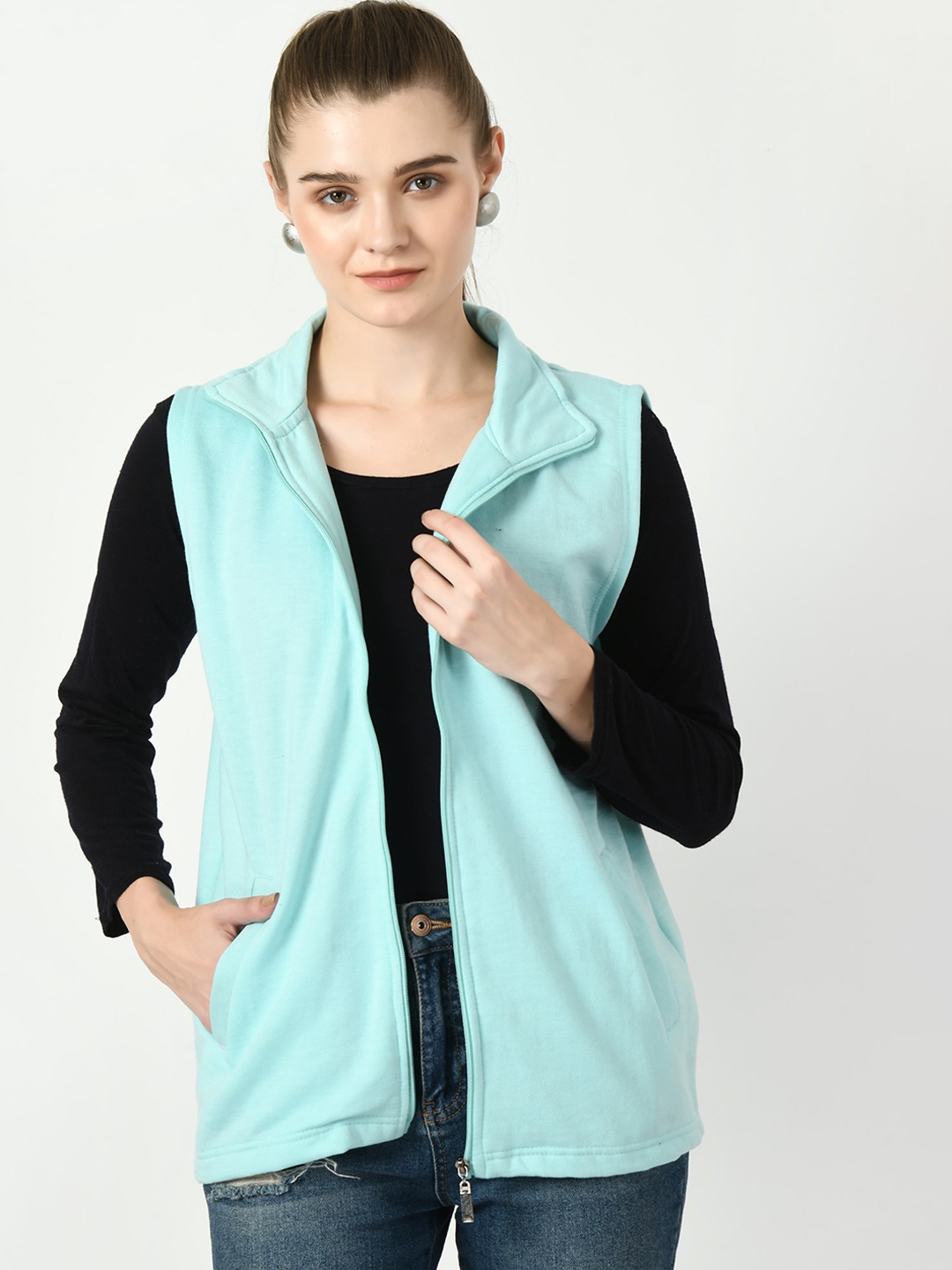 

BAESD Lightweight Open Front Jacket, Blue