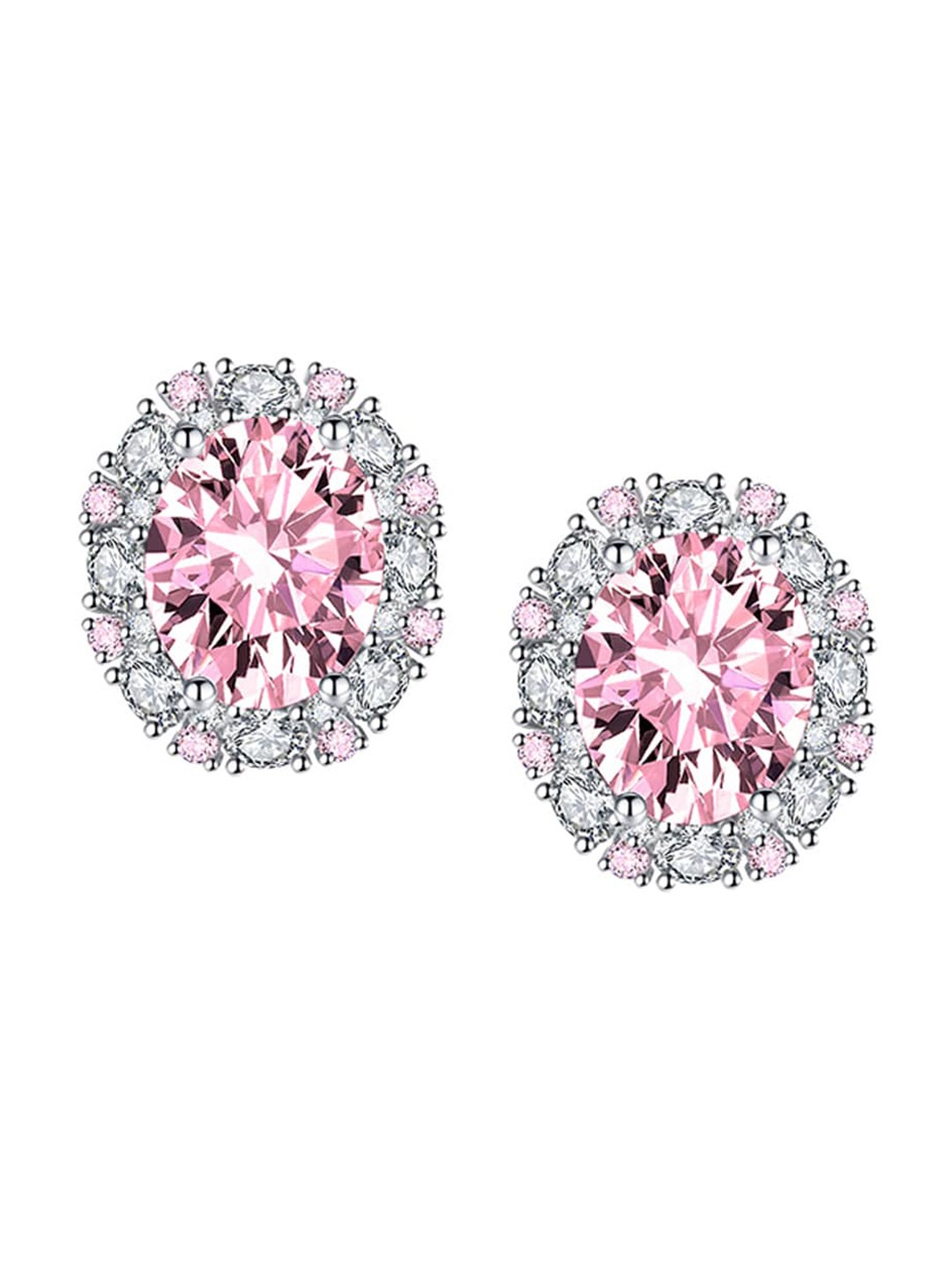 

Designs & You Silver Plated Contemporary Studs Earrings