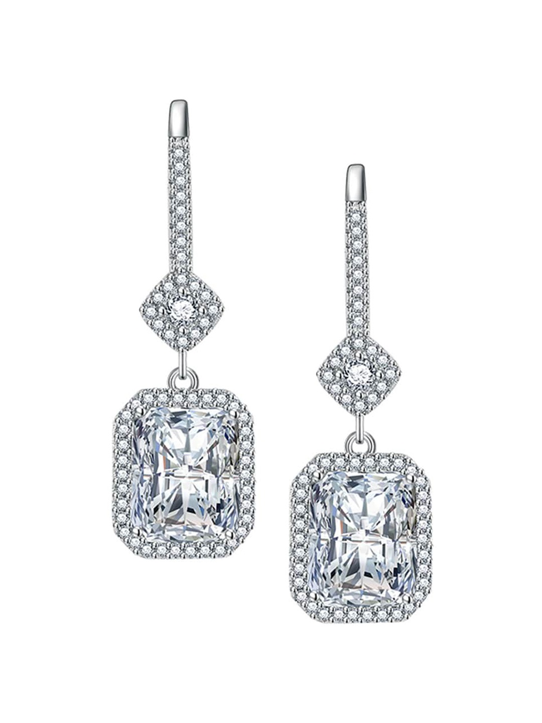 

Designs & You Silver Plated Drop Earrings
