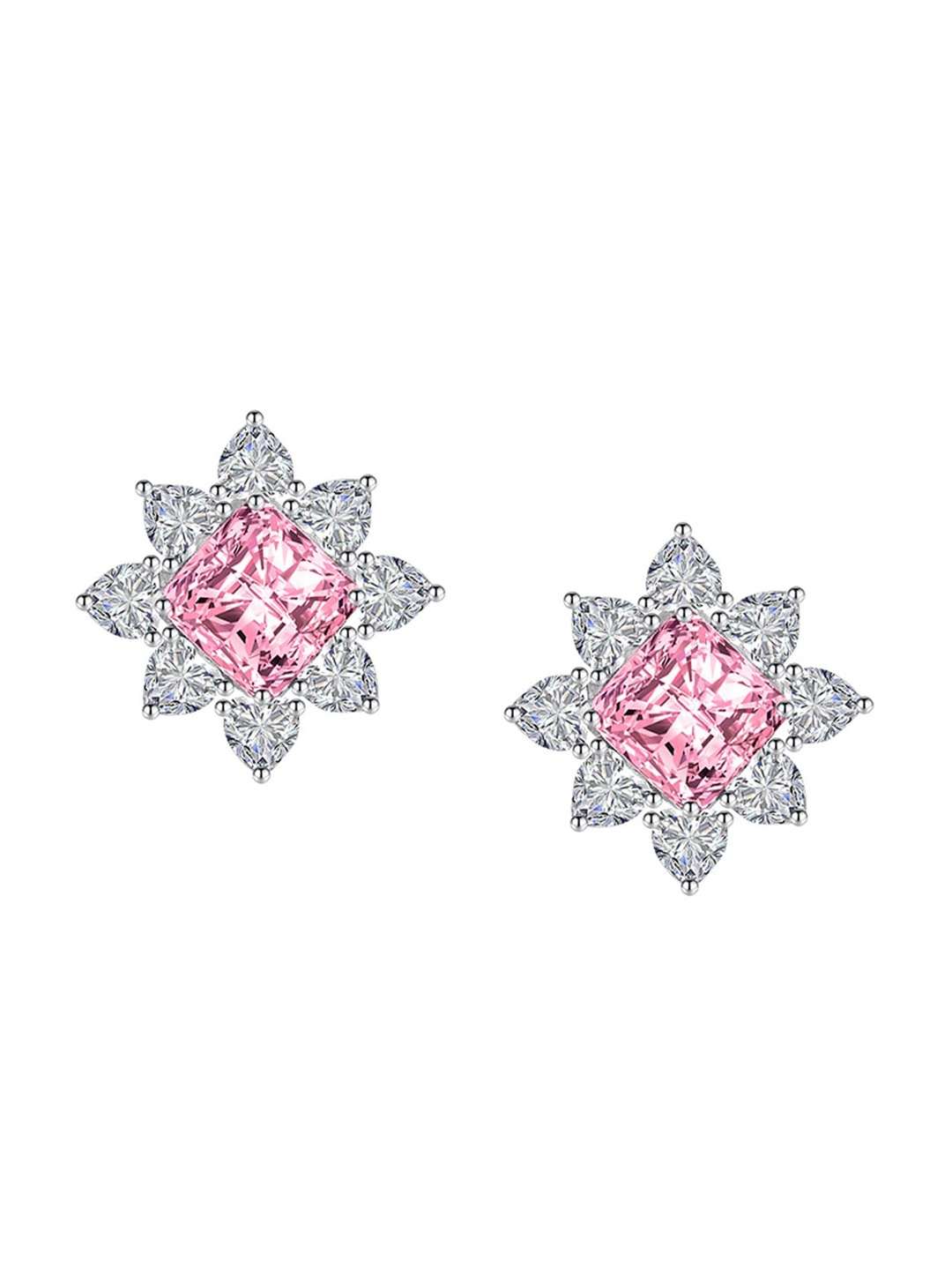 

Designs & You Silver Plated Studs Earrings