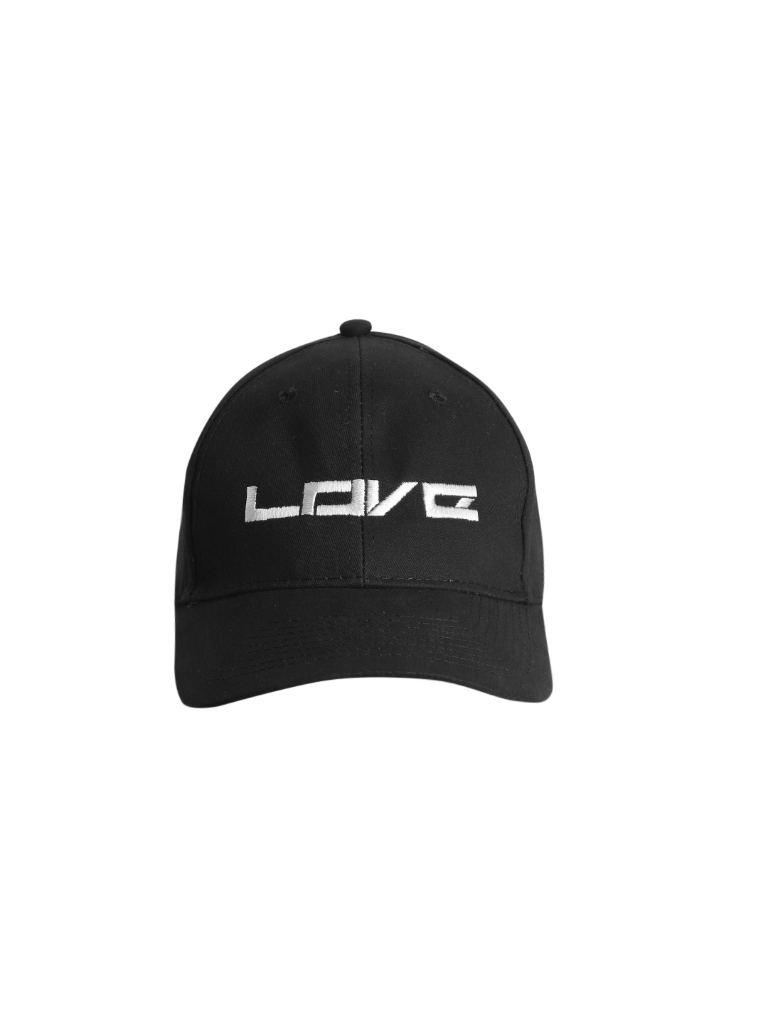 

boohooMAN Men Love Embroidered Pride Pure Cotton Baseball Cap, Black