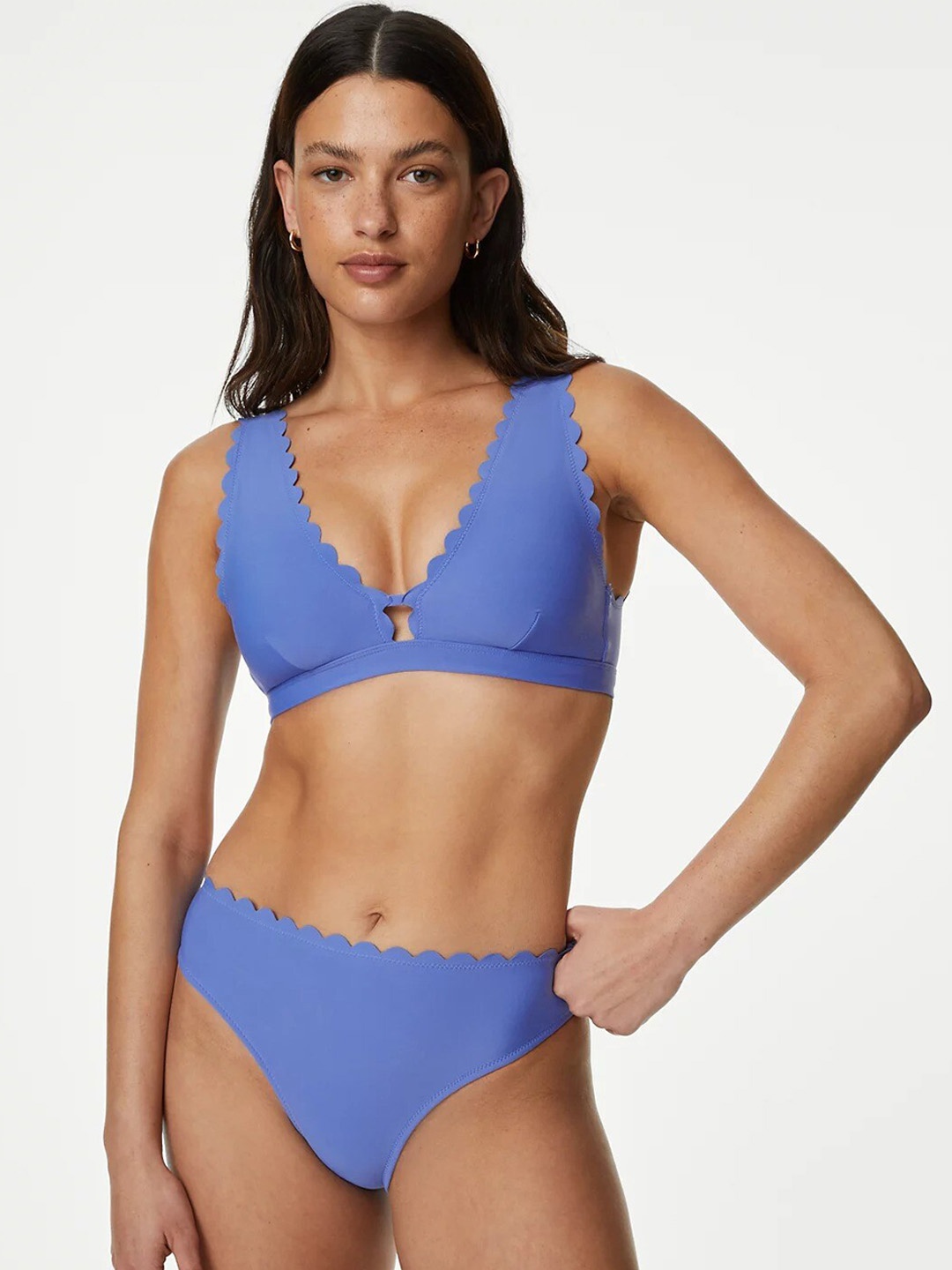 

Marks & Spencer Bikini Swim Briefs, Blue