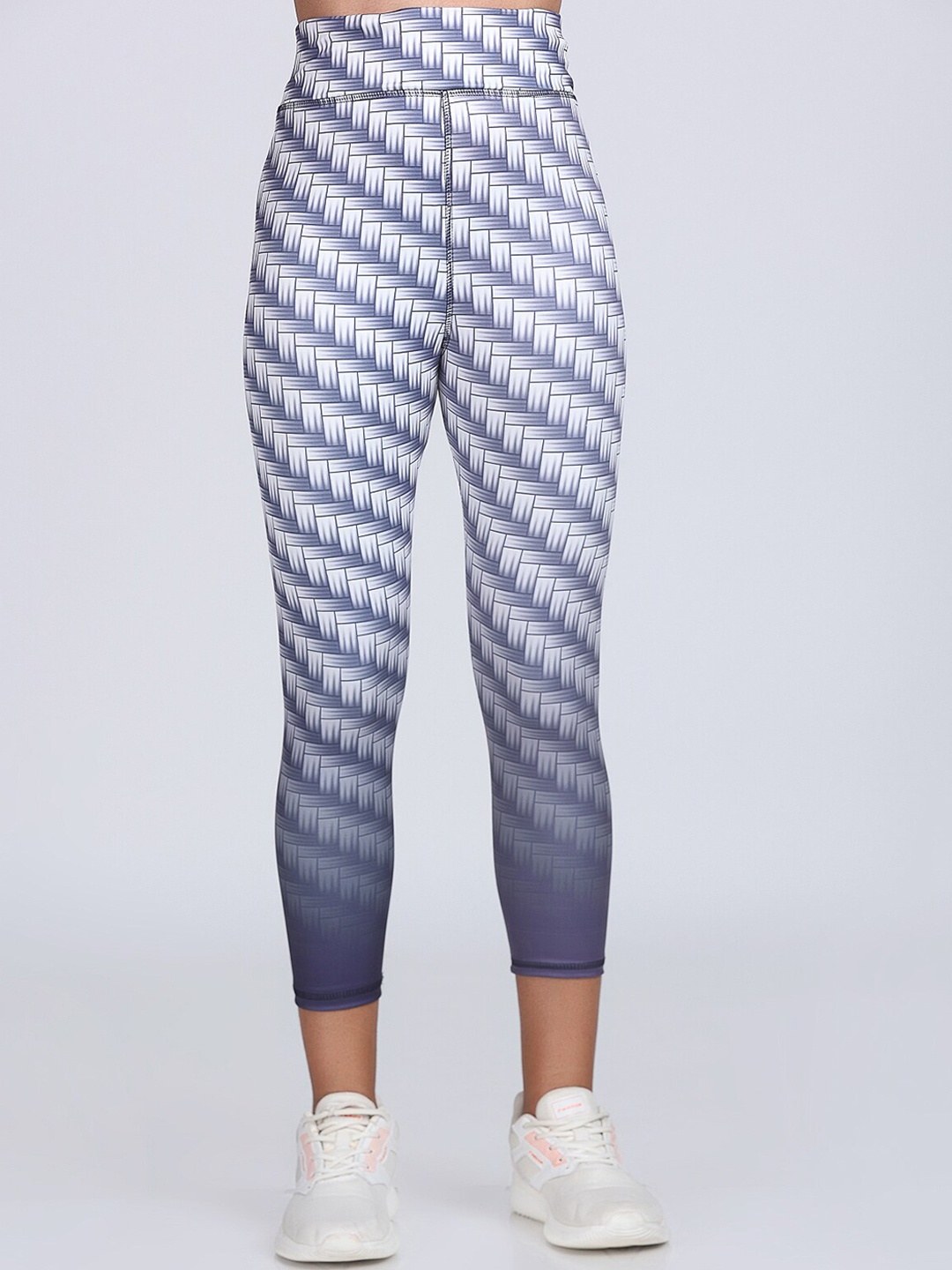 

Apraa & Parma Women Printed Tights, Grey