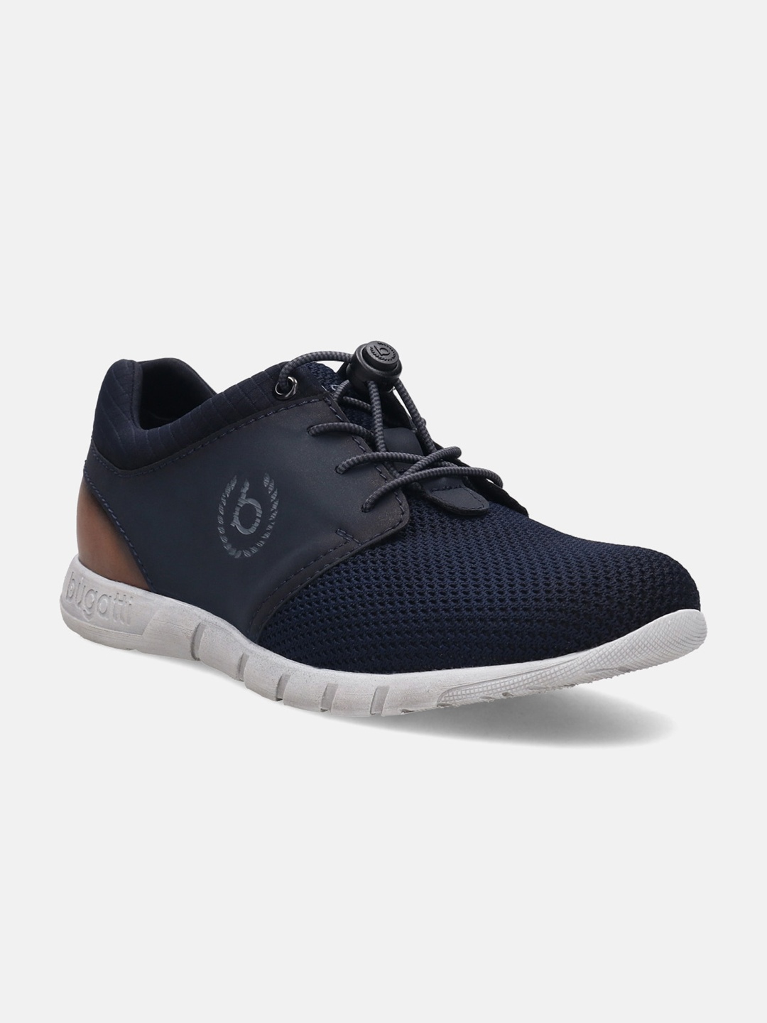 

Bugatti Men Bambola Textured Derbys, Navy blue