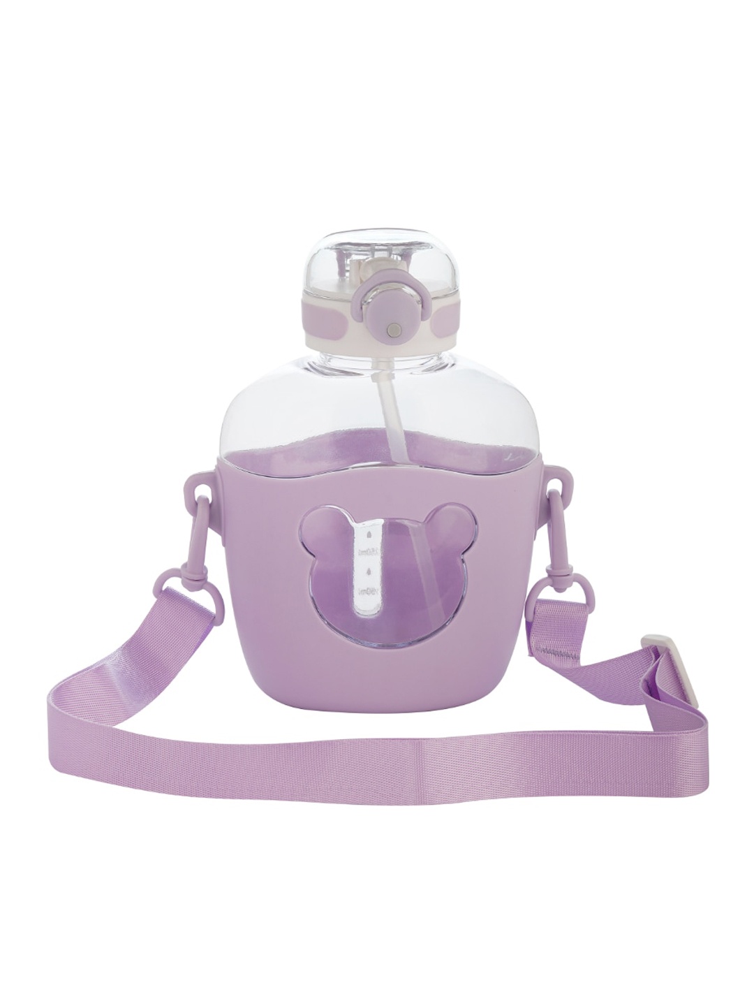 

GUCHIGU Kids Purple Highest Safety Sipper Bottle - 800 ML