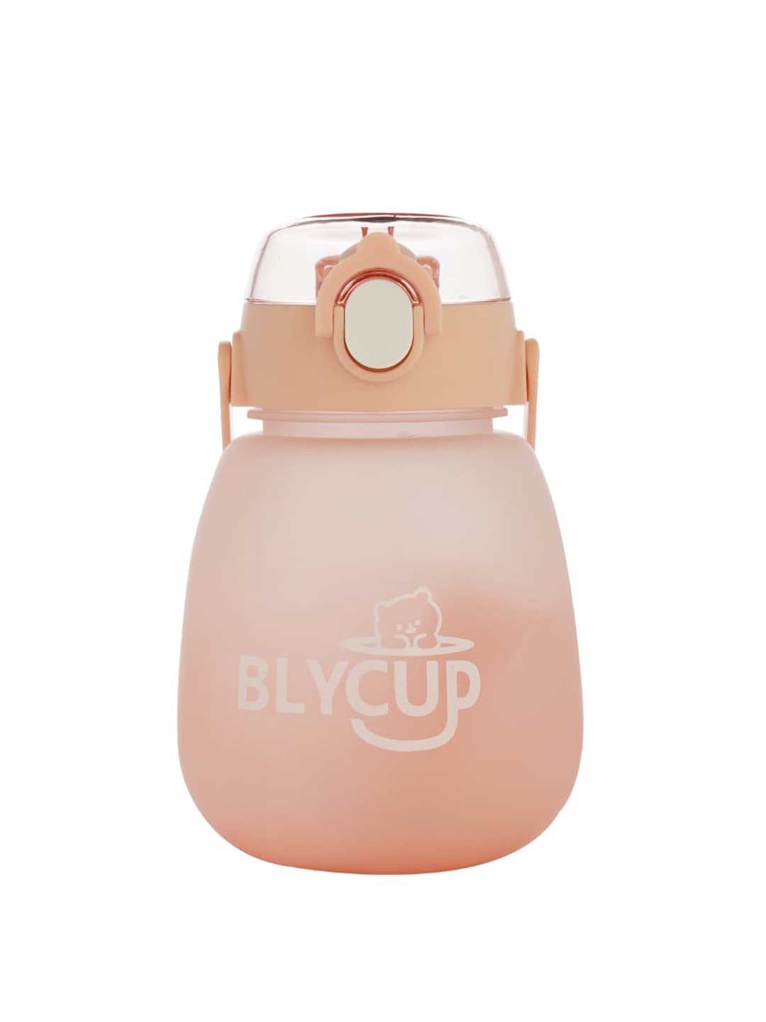 

GUCHIGU Kids Peach-Colored Highest Safety Sipper Water Bottle 600 ml
