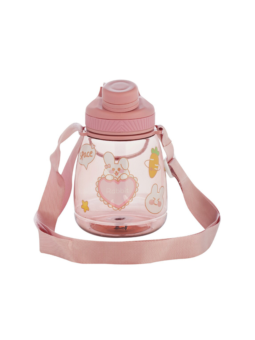 

GUCHIGU Kids Pink Printed Highest Safety Sipper Bottle 800 ml