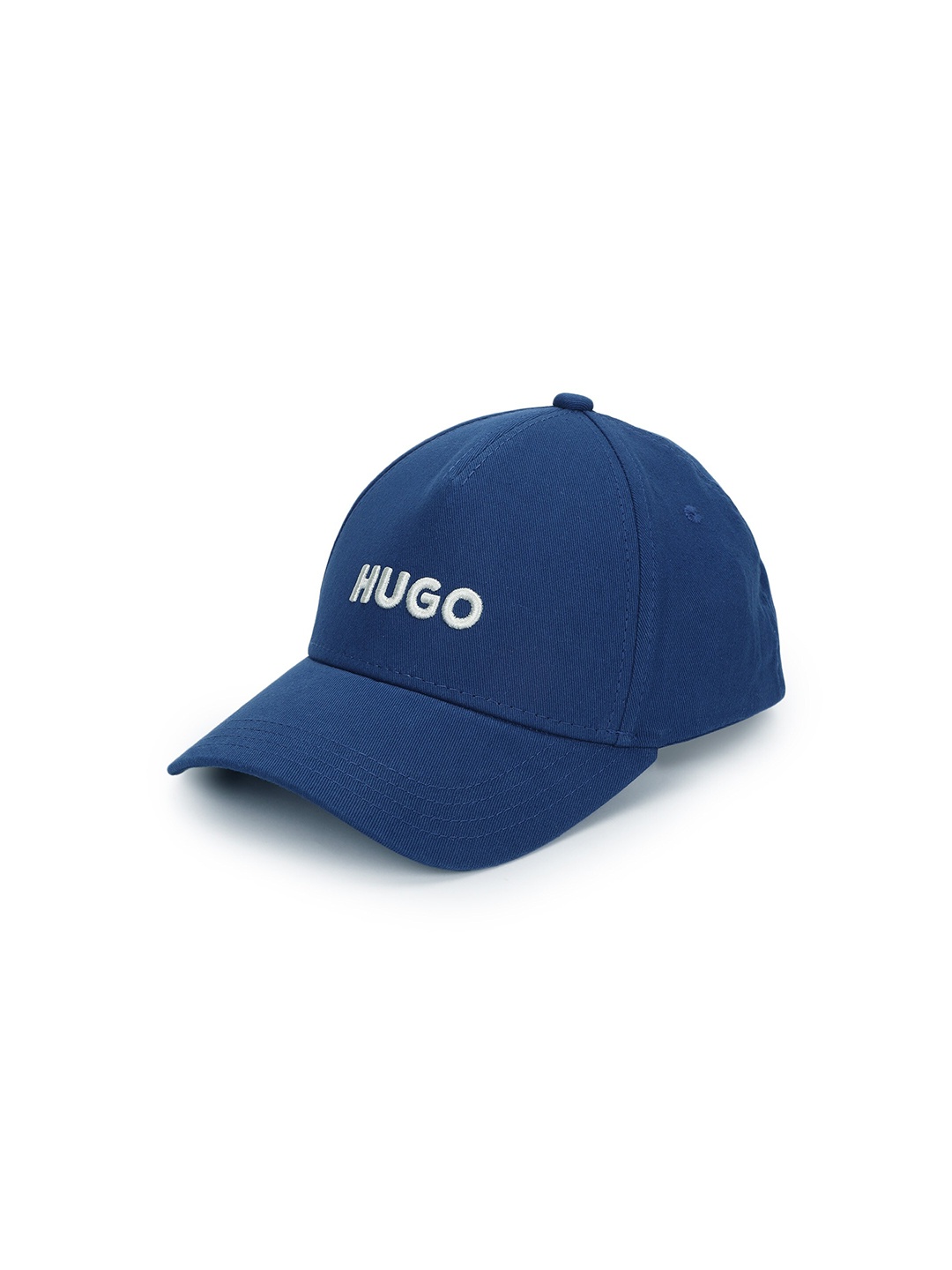 

HUGO Brand Logo Embroidered Baseball Cap, Blue