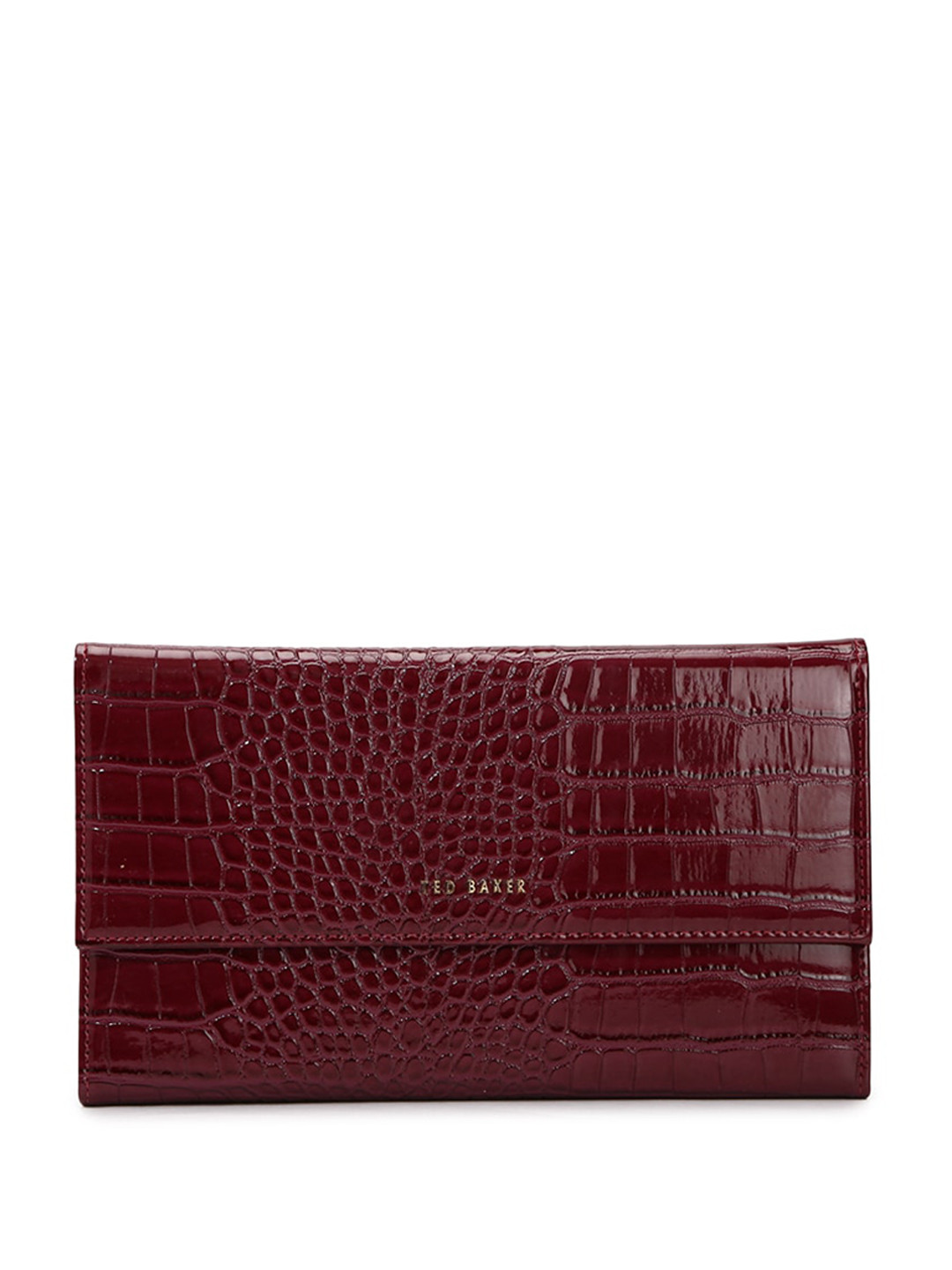 

Ted Baker Animal Textured PU Wallet, Purple