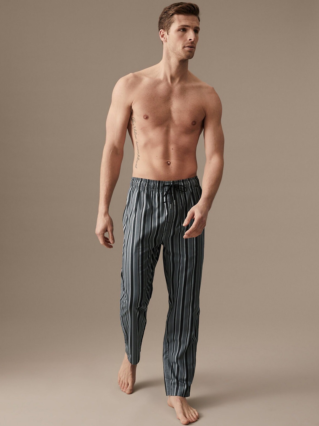 

Marks & Spencer Striped Lounge Pants, Multi