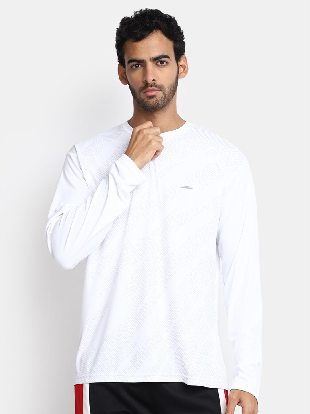 

V-Mart Round Neck T-shirt, White