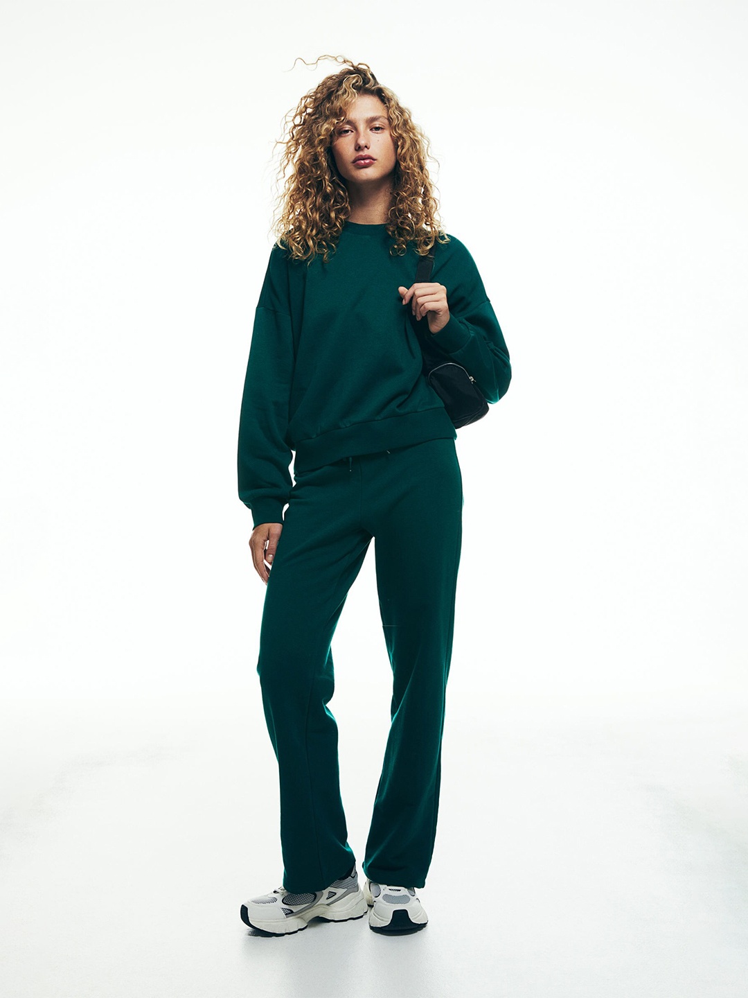 

H&M Oversized Sweatshirt, Green