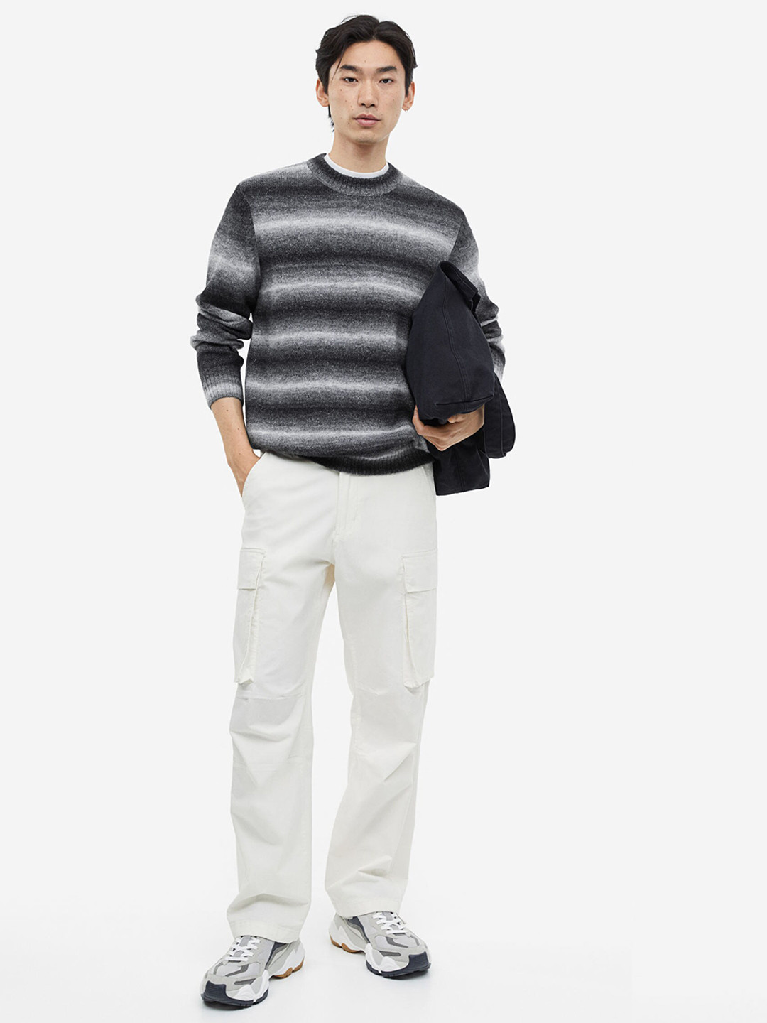 

H&M Regular Fit Jumper, Black