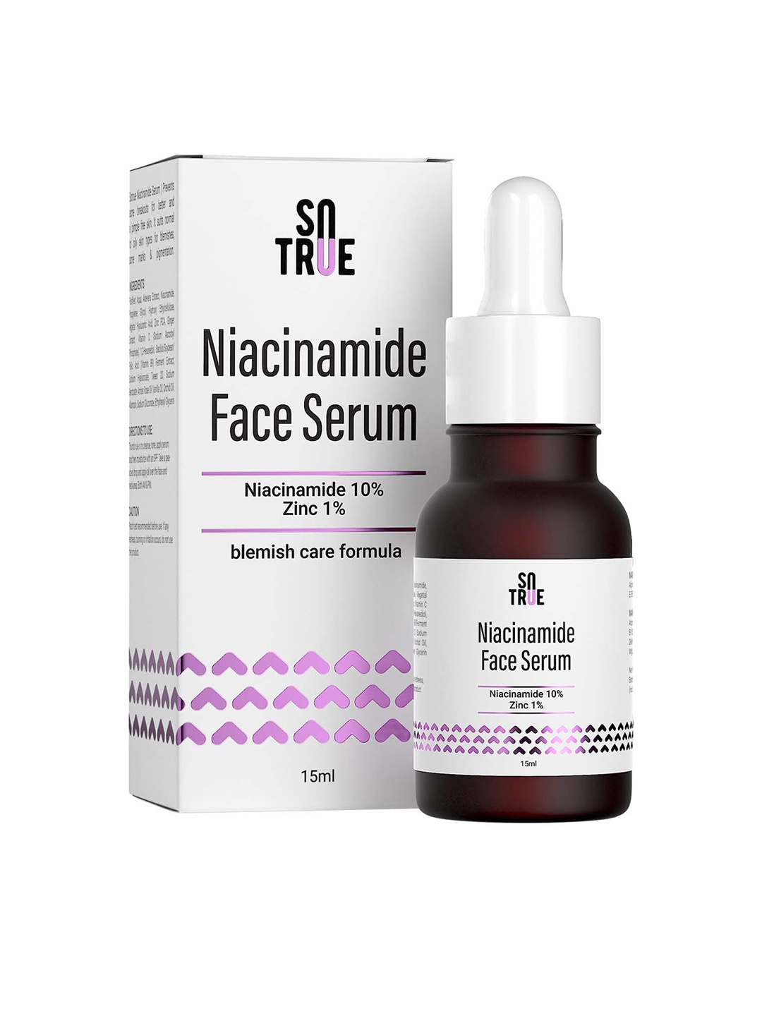 

SOTRUE 10% Niacinamide Face Serum - 15ml, Transparent