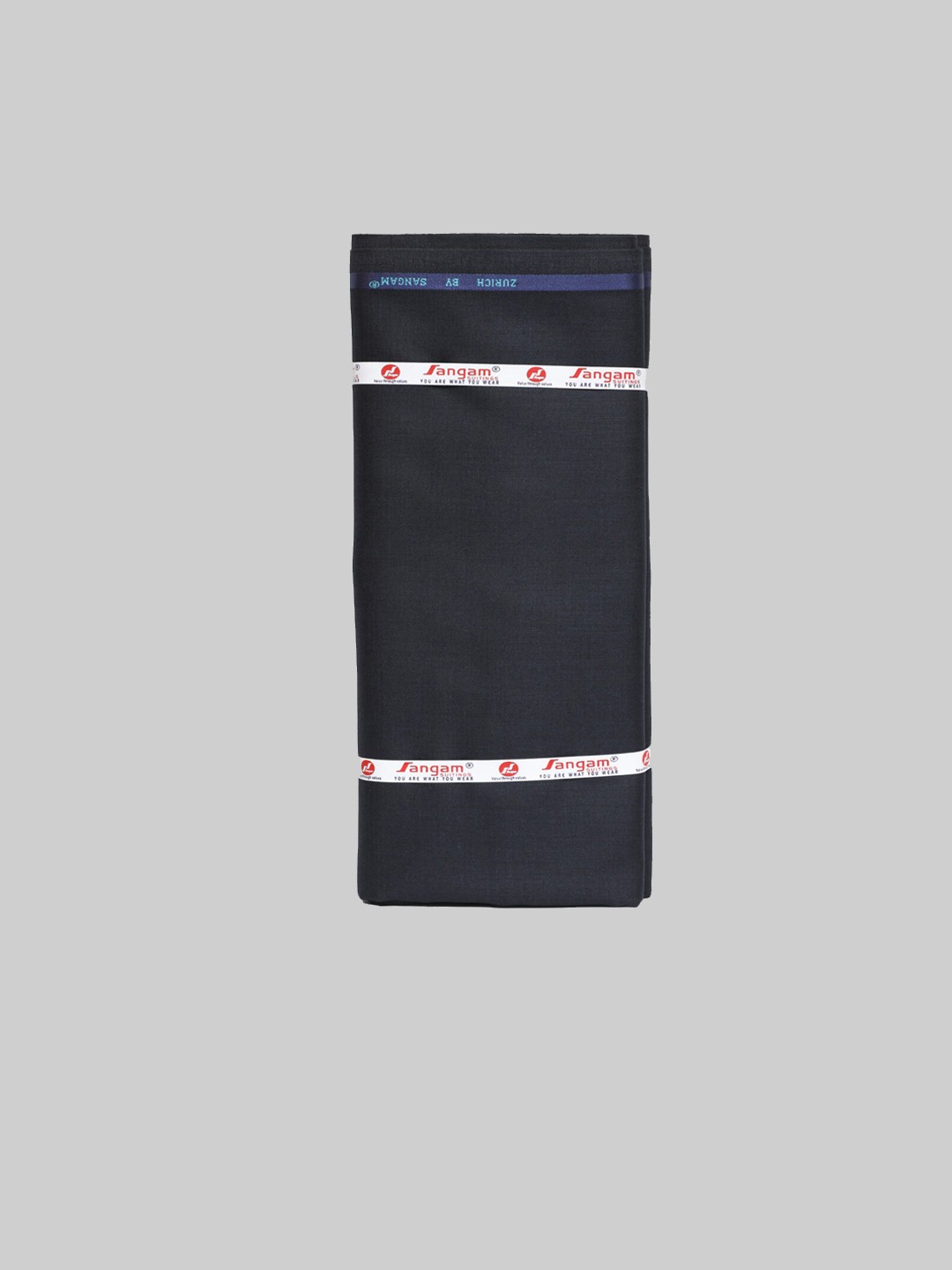 

SANGAM Men Unstitched Suit Pant Clothing Fabric, Navy blue