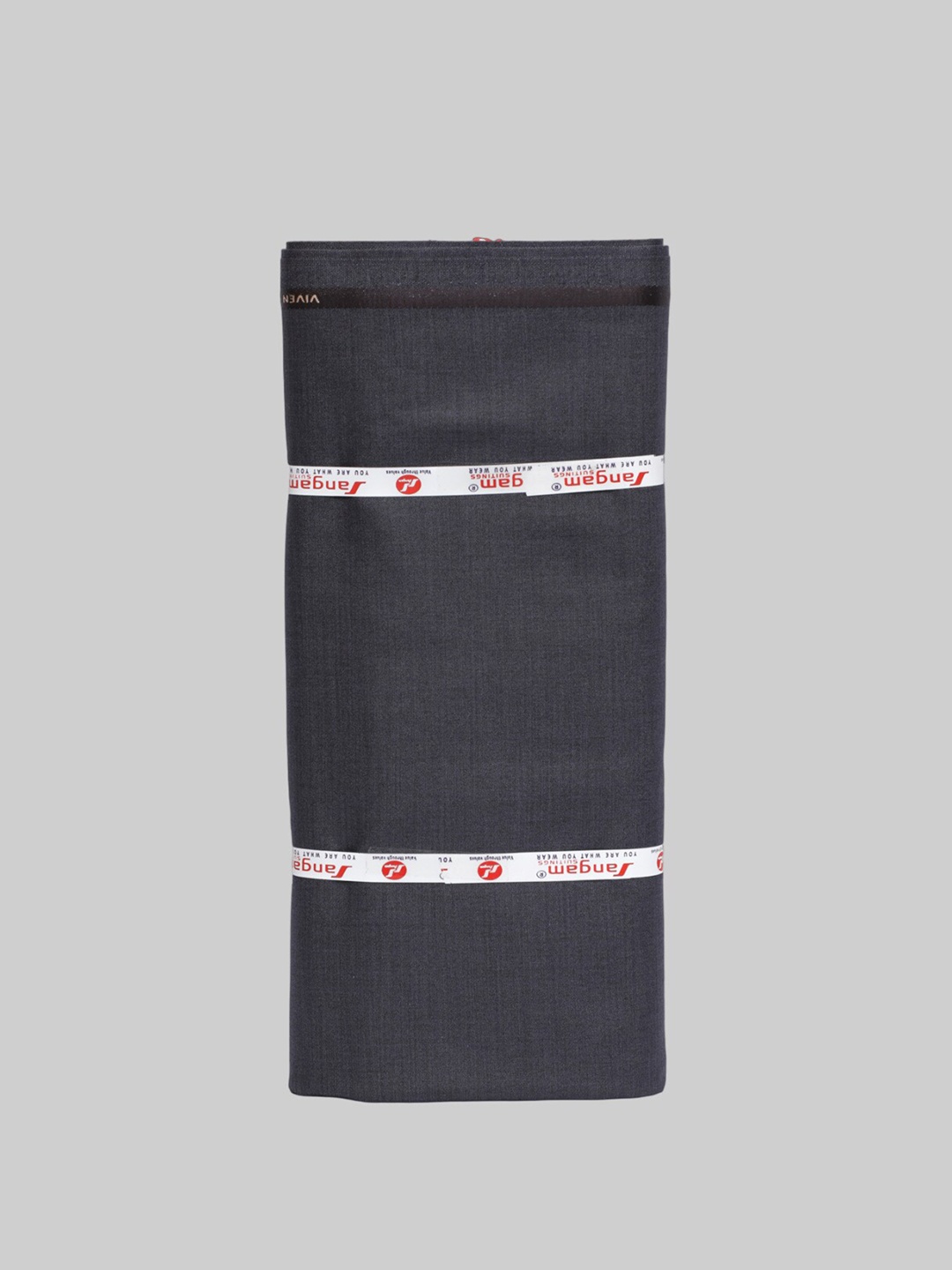 

SANGAM Mens Premium Quality Tweed Unstitched Suit Clothing Fabric, Black