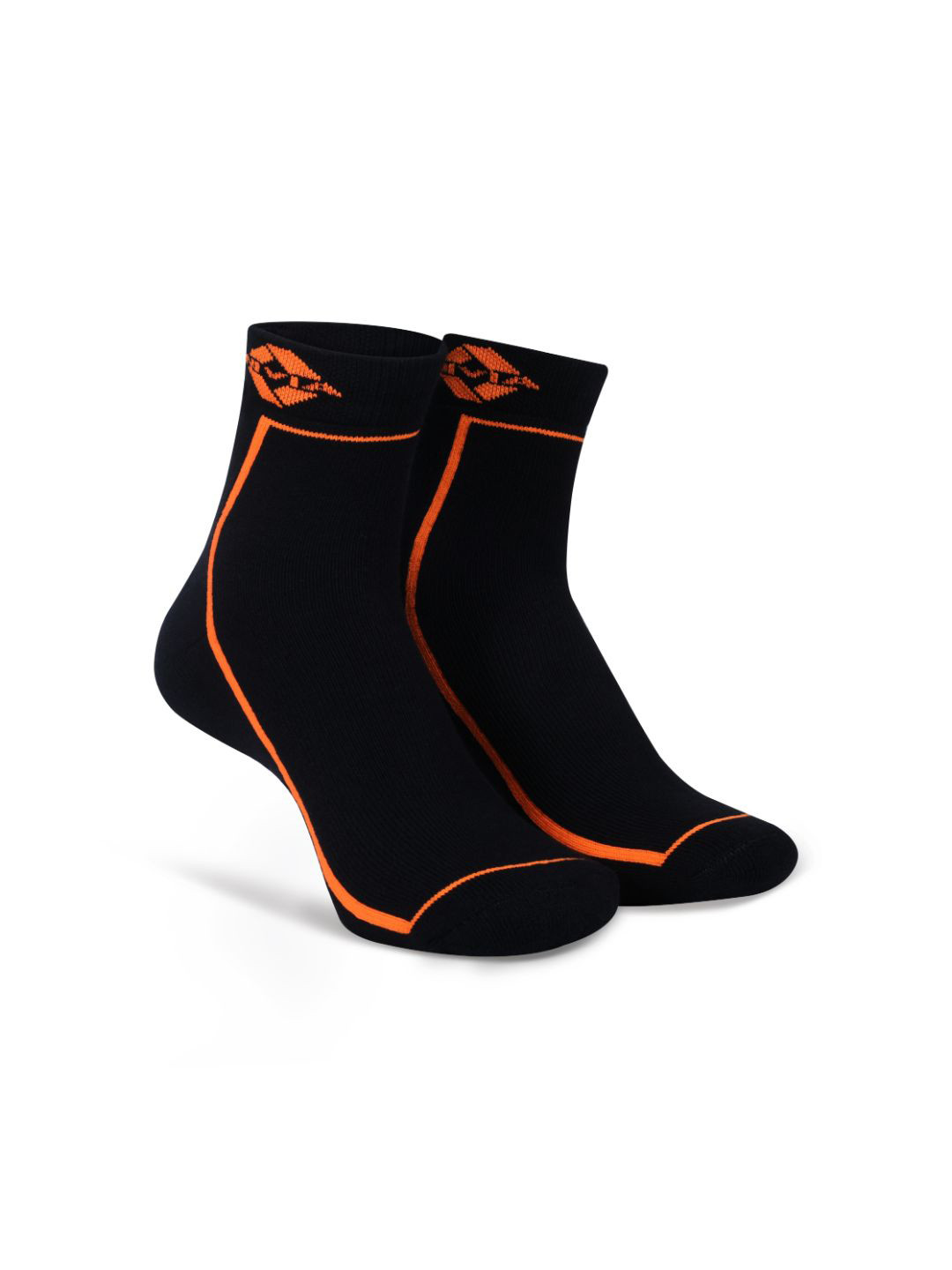 

NIVIA Brand Logo Details Ankle-Length Socks, Orange