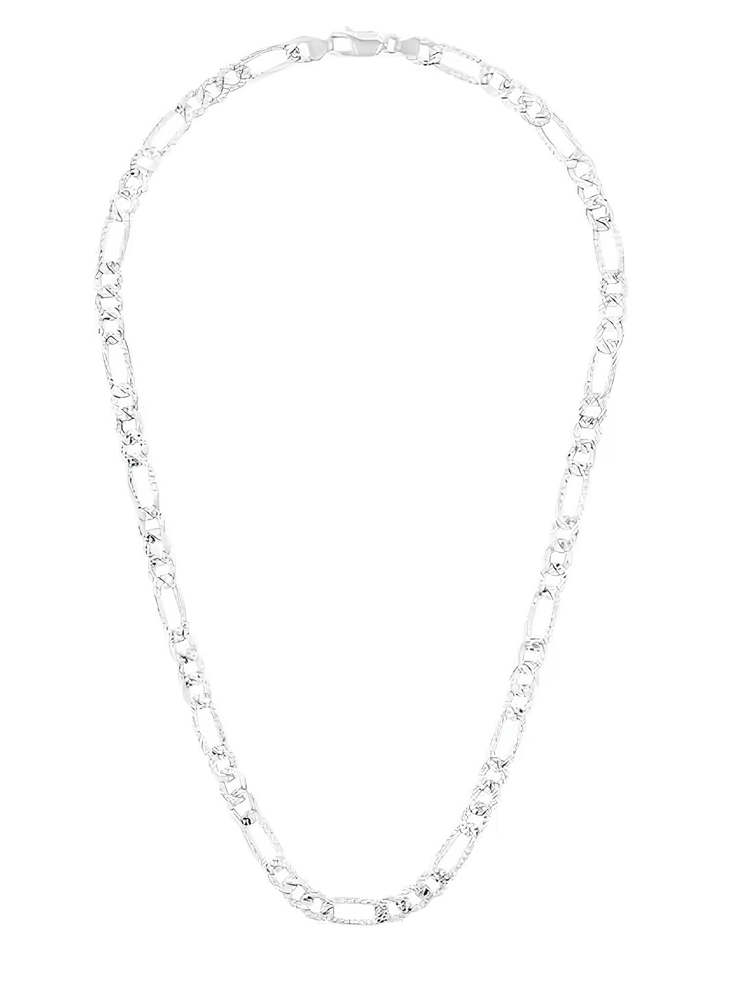 

KARISHMA KREATIONS Unisex Stainless Steel Silver-Plated Chain