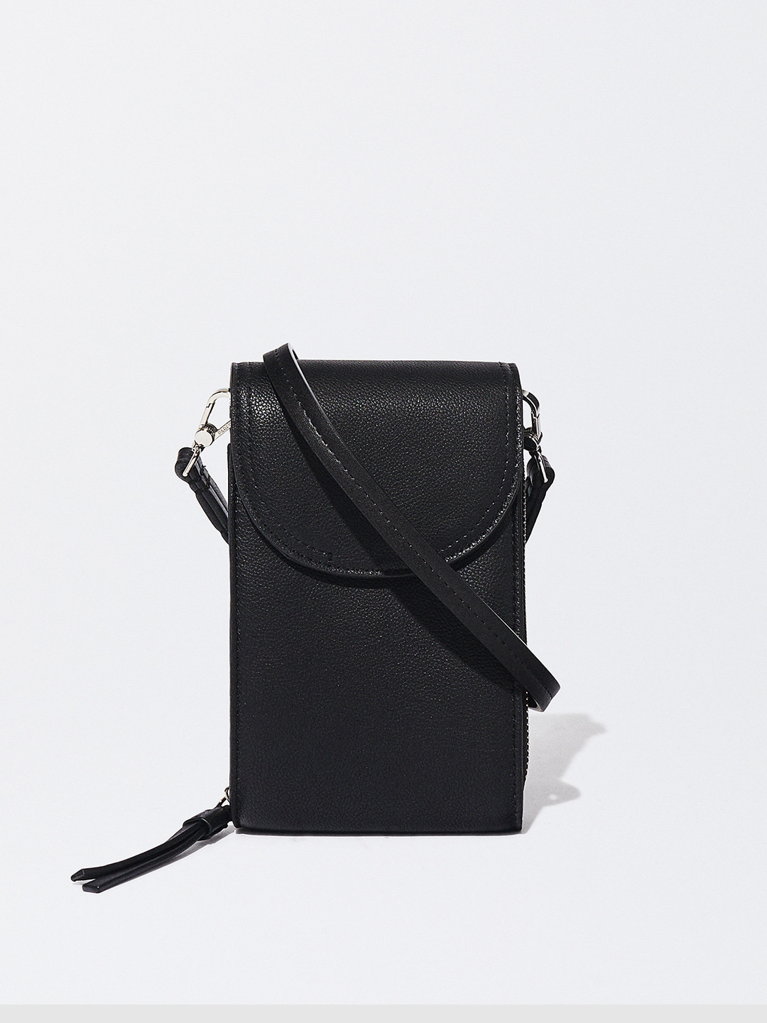 

PARFOIS Women Crossbody Mobile Pouch, Black