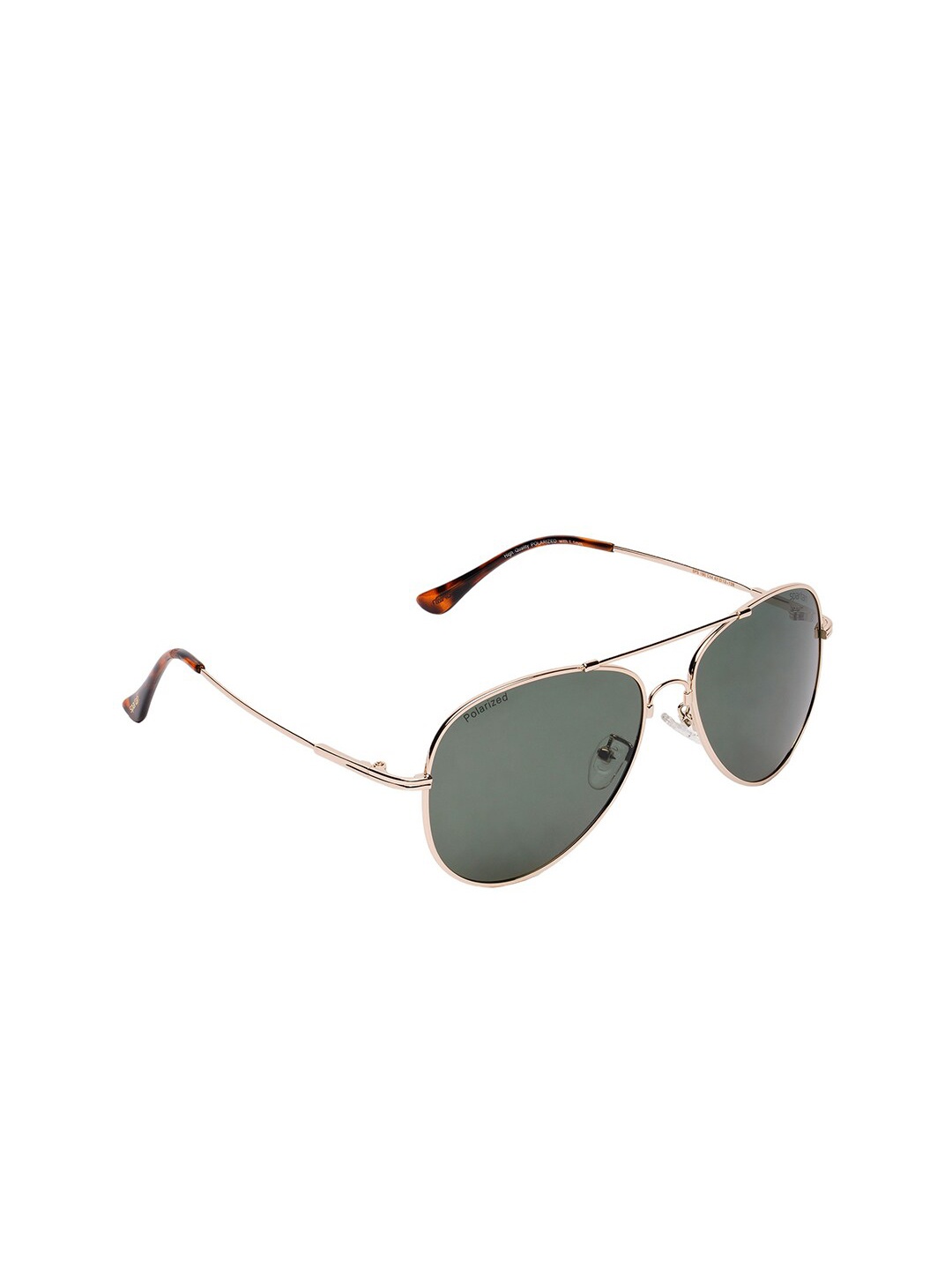 

Spartan Men Aviator Sunglasses with UV Protected Lens SPS190 C44, Green