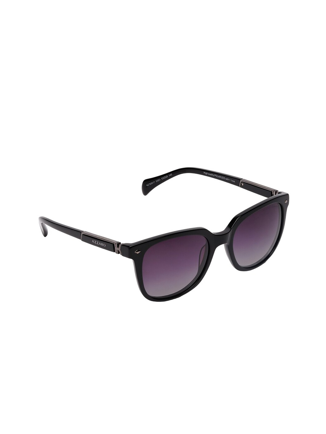 

Azzaro Unisex Square Sunglasses with UV Protected Lens, Purple