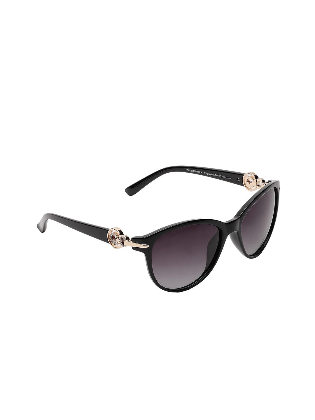 

Azzaro Women Cateye Sunglasses with UV Protected Lens, Black
