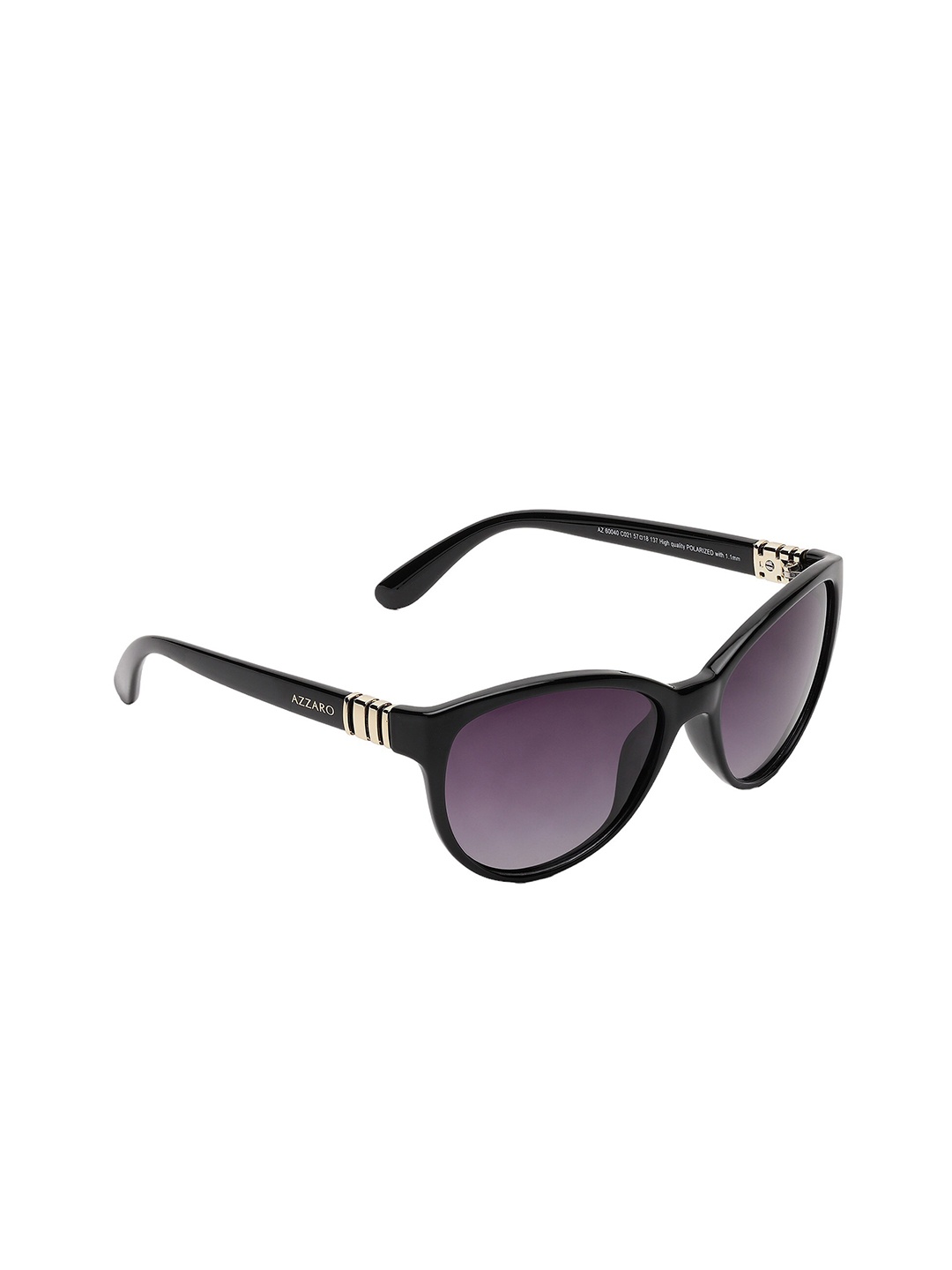 

Azzaro Women Cateye Sunglasses With UV Protected Lens, Black