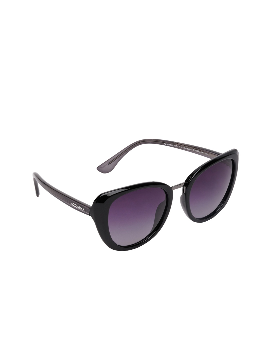 

Azzaro Women Round Sunglasses with UV Protected Lens, Purple