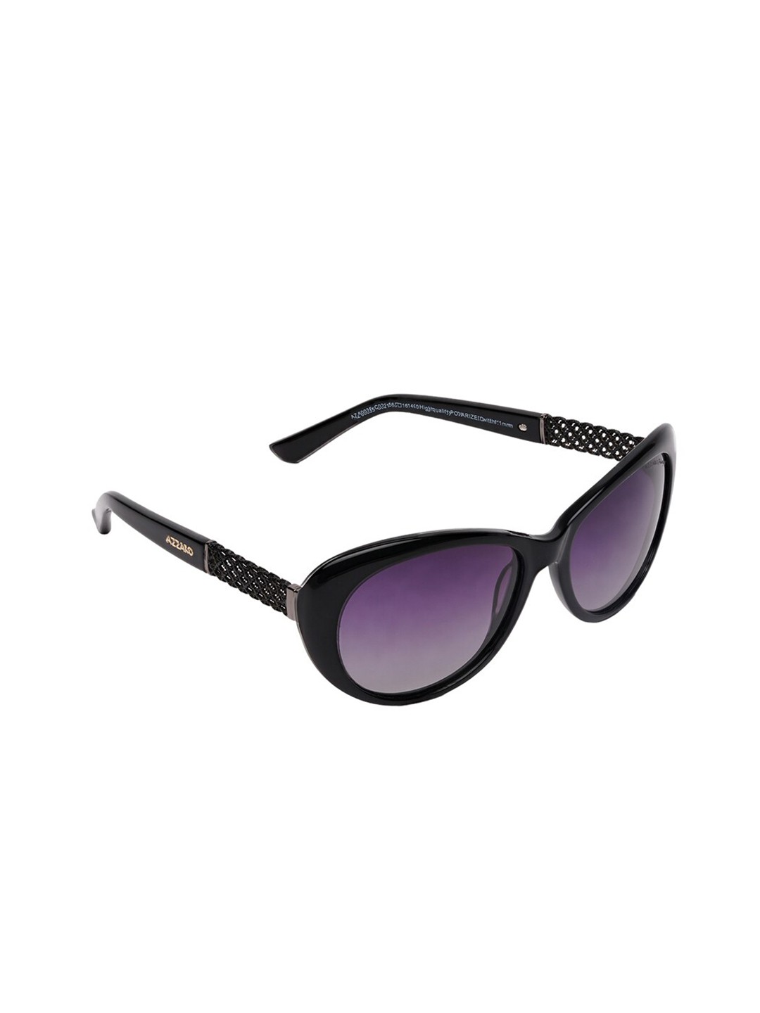 

Azzaro Women Butterfly Sunglasses with UV Protected Lens, Purple