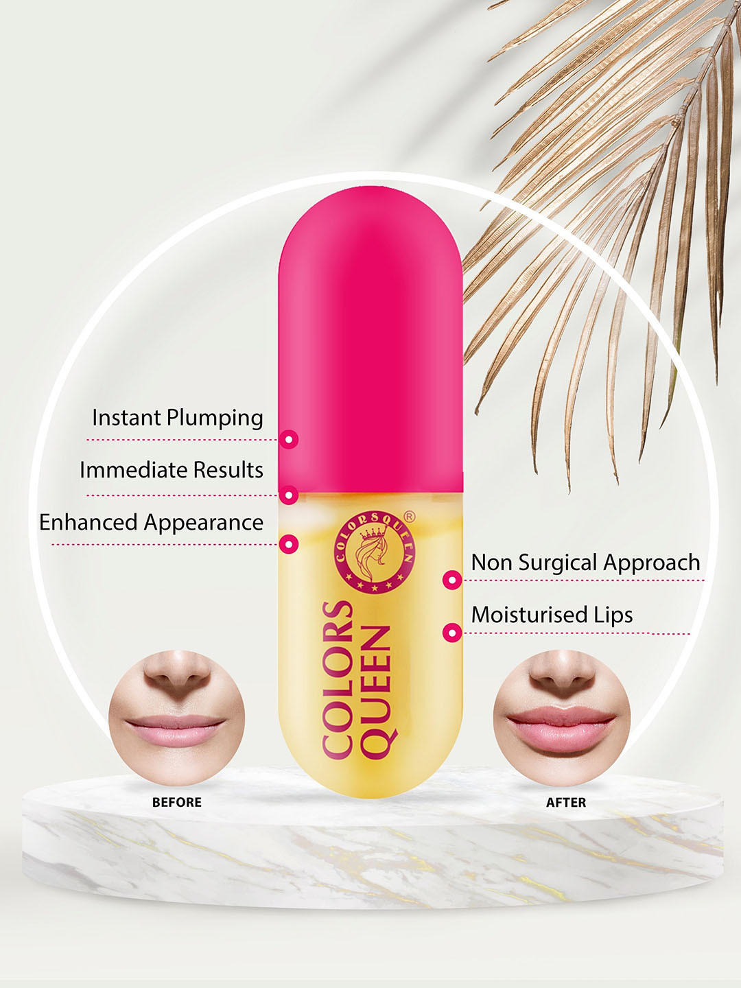 

Colors Queen Lip Injection Extreme Lip Plump, Yellow