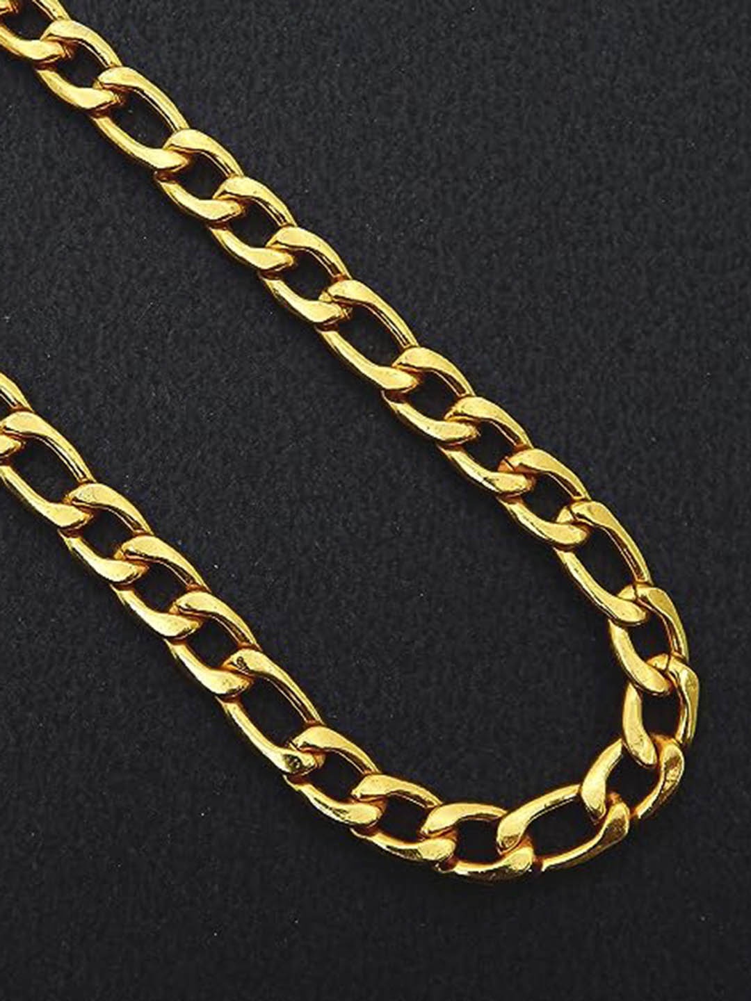 

KARISHMA KREATIONS Unisex Gold-Plated Stainless Steel Chain