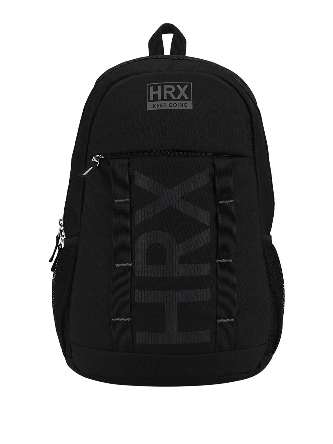 

HRX by Hrithik Roshan Unisex Brand Logo Backpack, Black