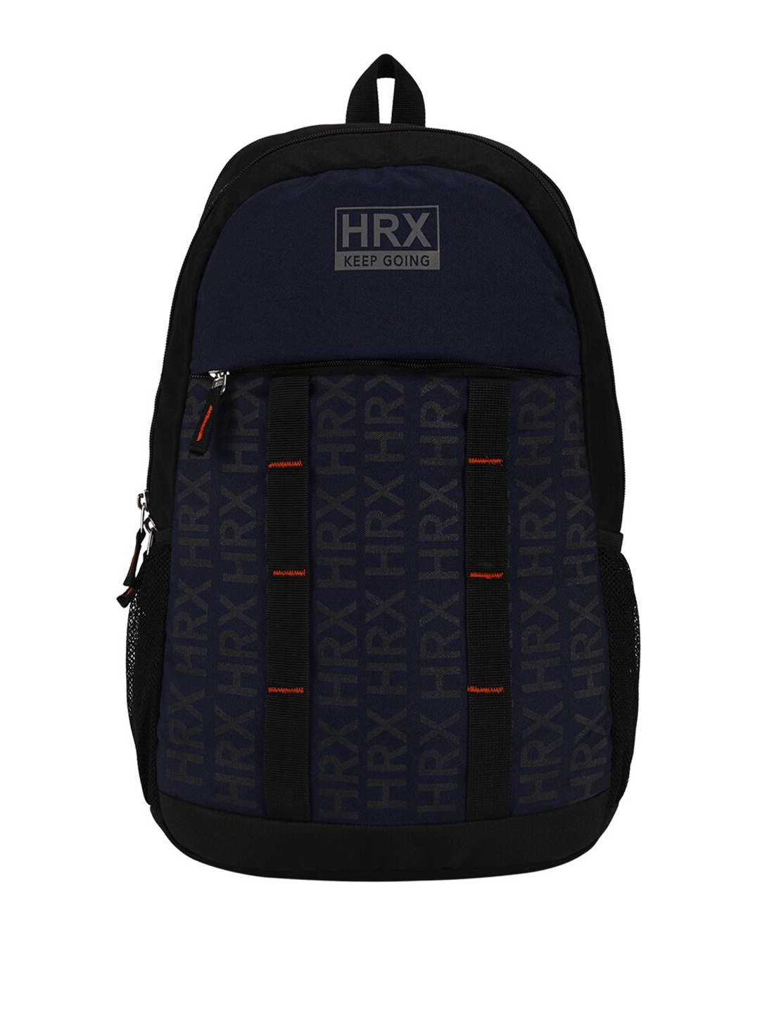 

HRX by Hrithik Roshan Unisex Brand Logo Backpack, Blue