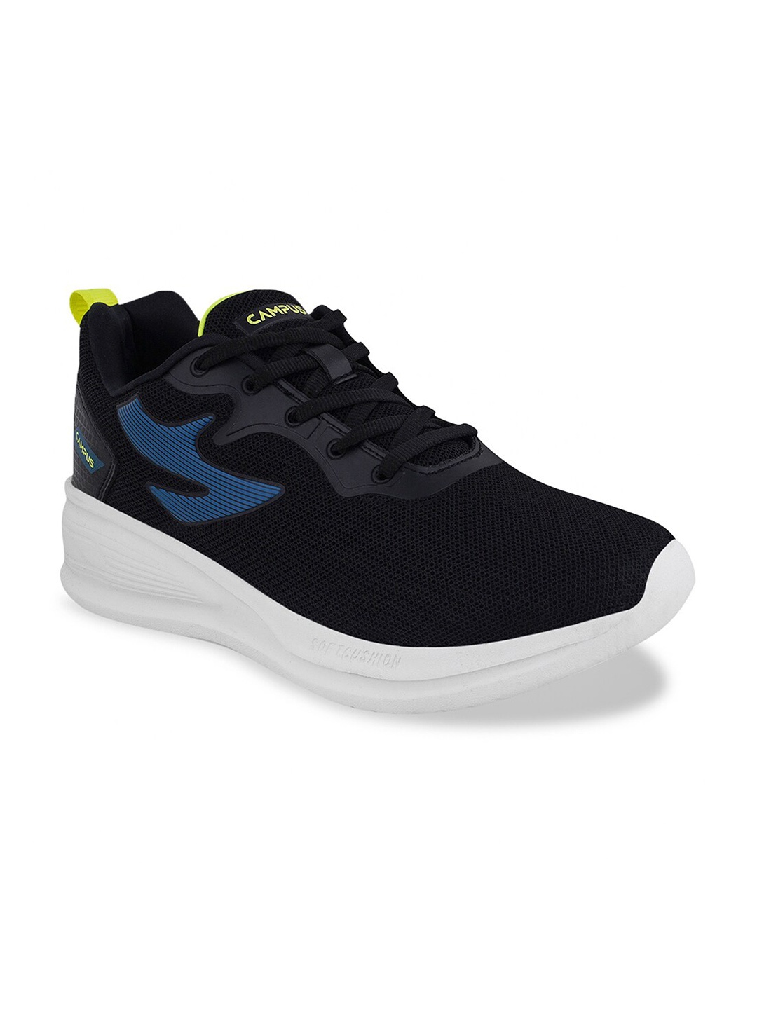 

Campus Men Silwio Running Shoes, Black