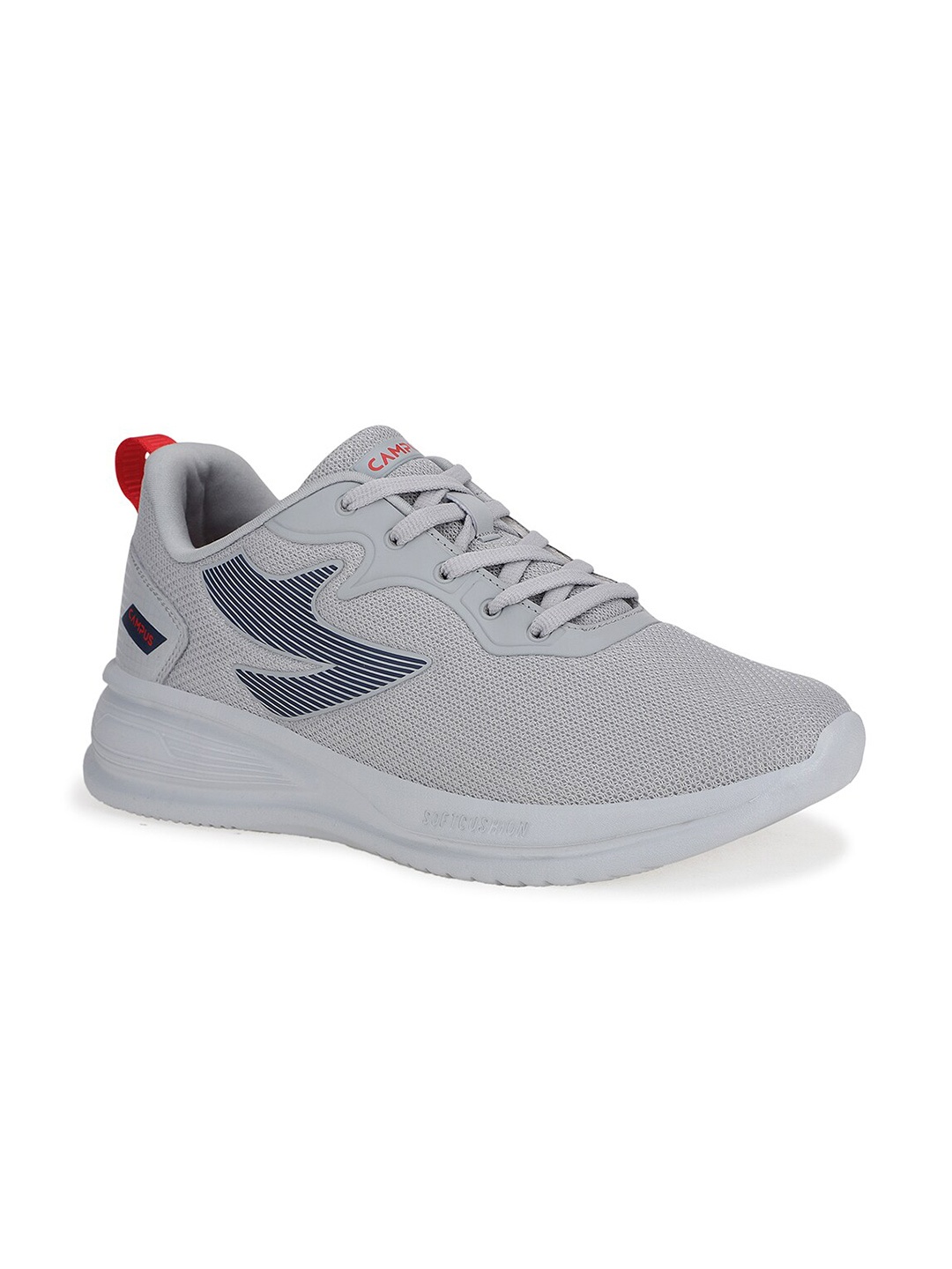 

Campus Silwio Men Mesh Running Breathability Shoes, Grey